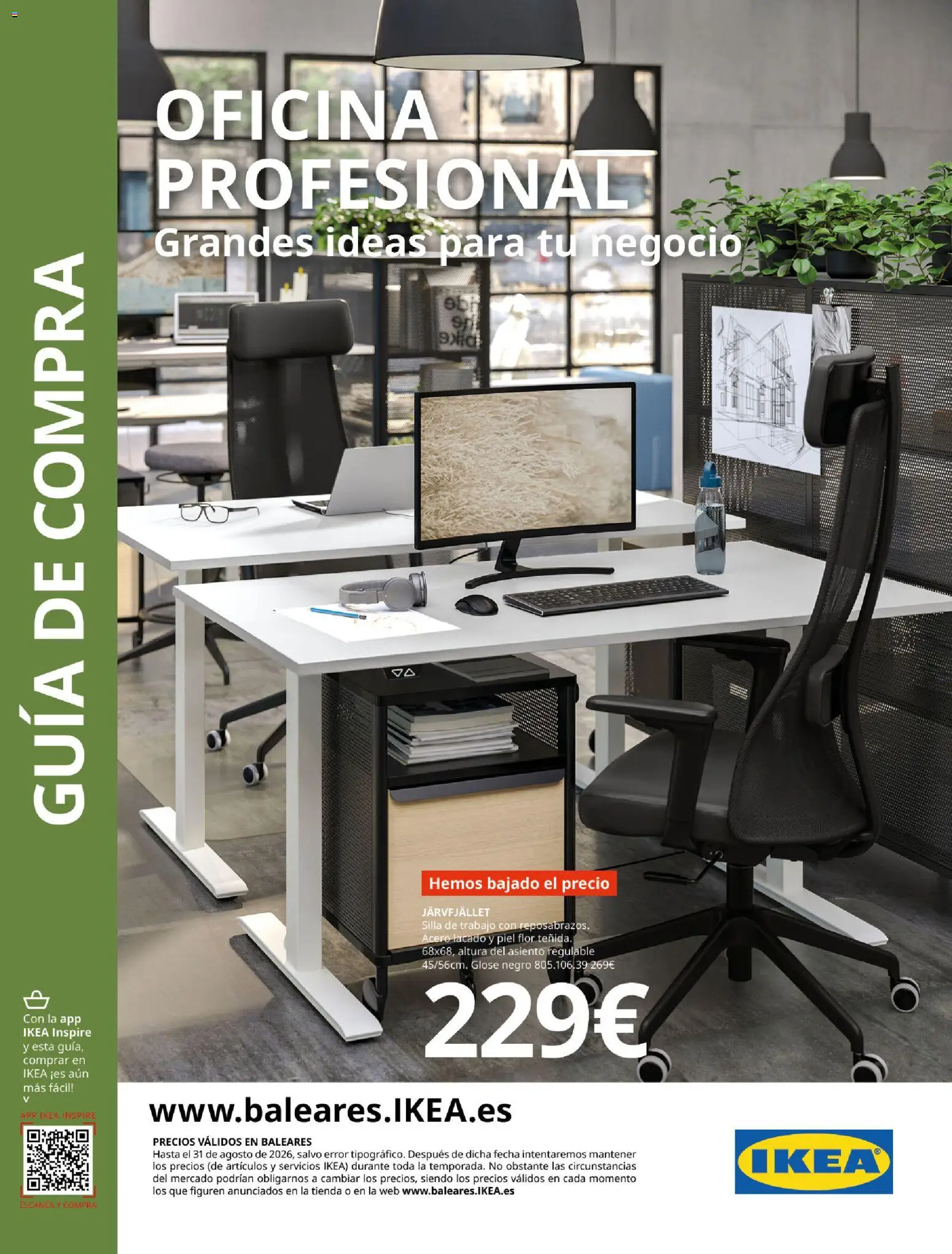 Catálogo IKEA Oficina profesional │ válido desde el 01/02/2026 | Página: 1 | Productos: Silla