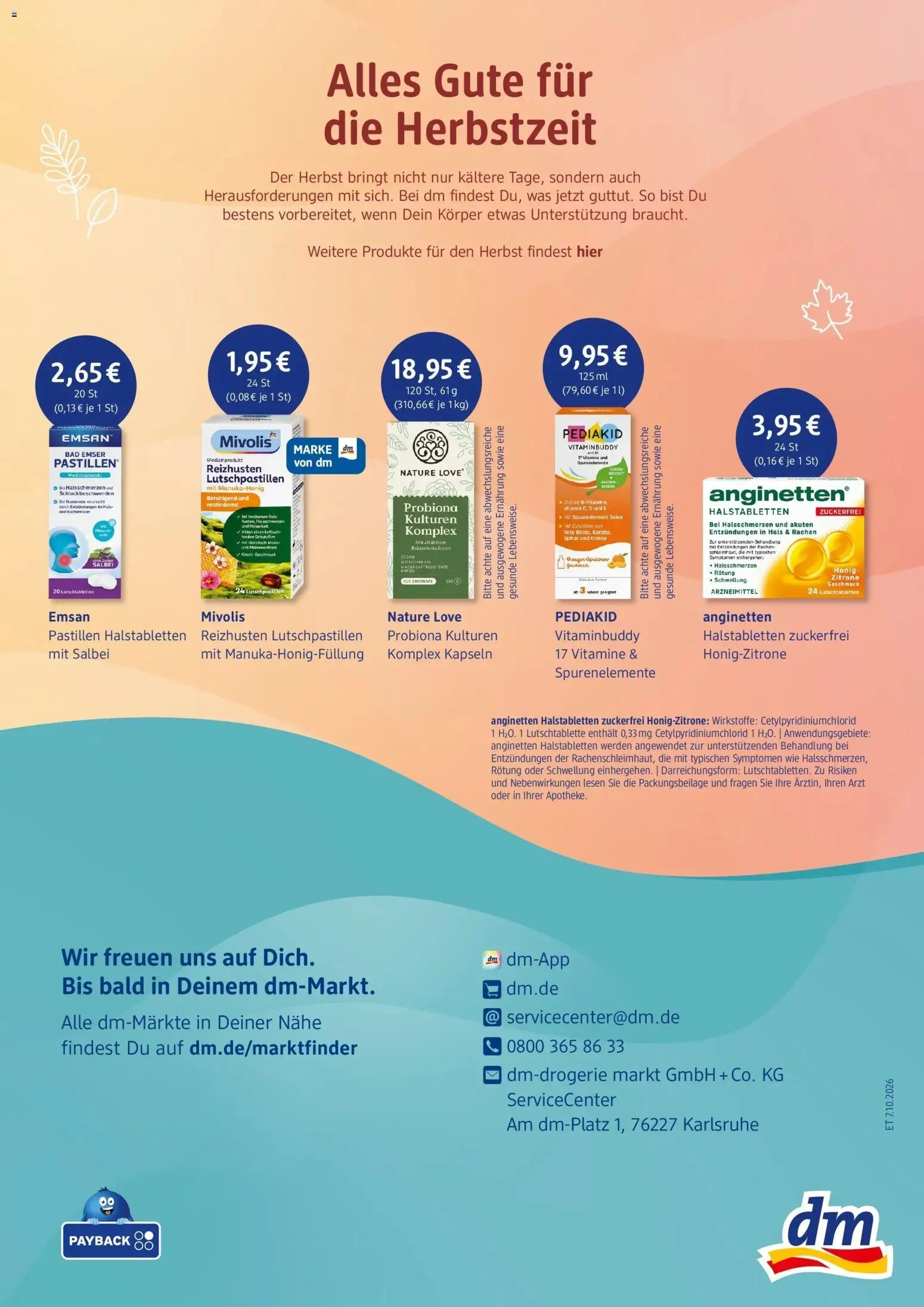 dm drogerie prospekt Berlin – gültig ab 07.10.2026 | Seite: 6 | Produkte: Bad, Zitrone