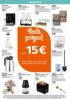Müller - Ponuda odjela kućanstva - Pregled kataloga iz trgovine Müller, vrijedi od 05.01.2025