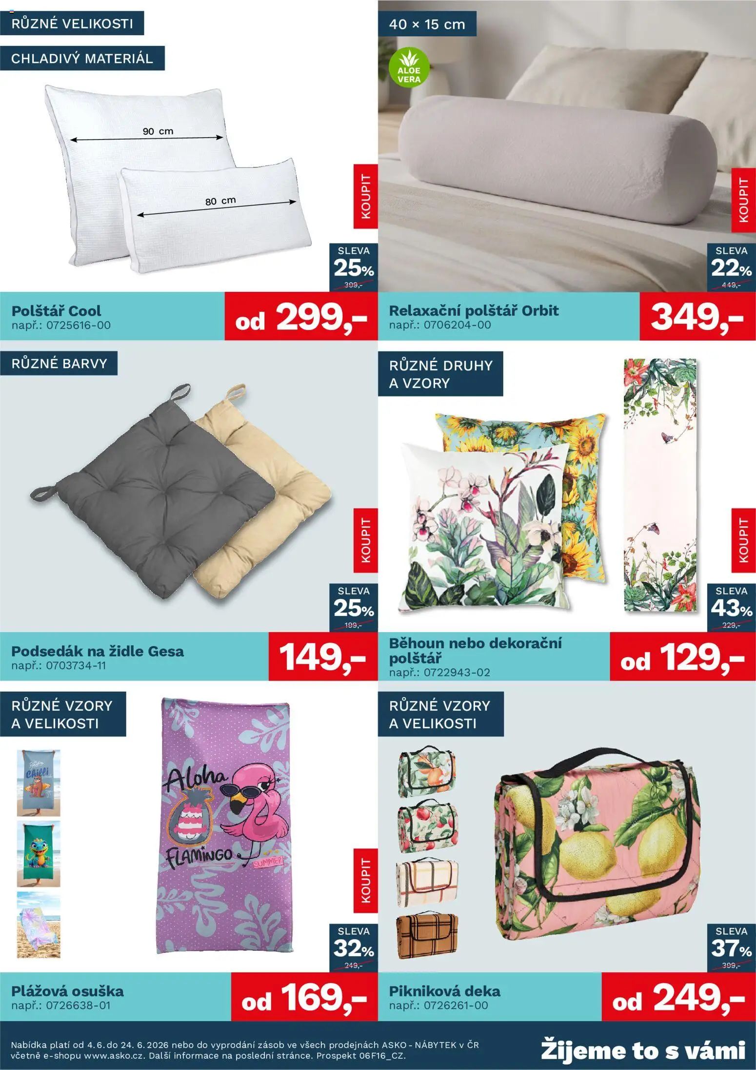 ASKO nábytek leták - Bytové doplňky od 04.06.2026 | Strana: 3