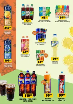 Tekijanka katalog - pregled Tekijanka kataloga - važi od 21.10.2026 | Strana: 10 | Proizvode: Pepsi Max, Limunada, Višnja, Sok