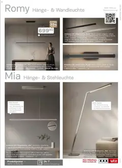 XXXLutz Schöner Einrichten ab 01.09.2026 gültig | Seite: 81 | Produkte: Wandleuchte