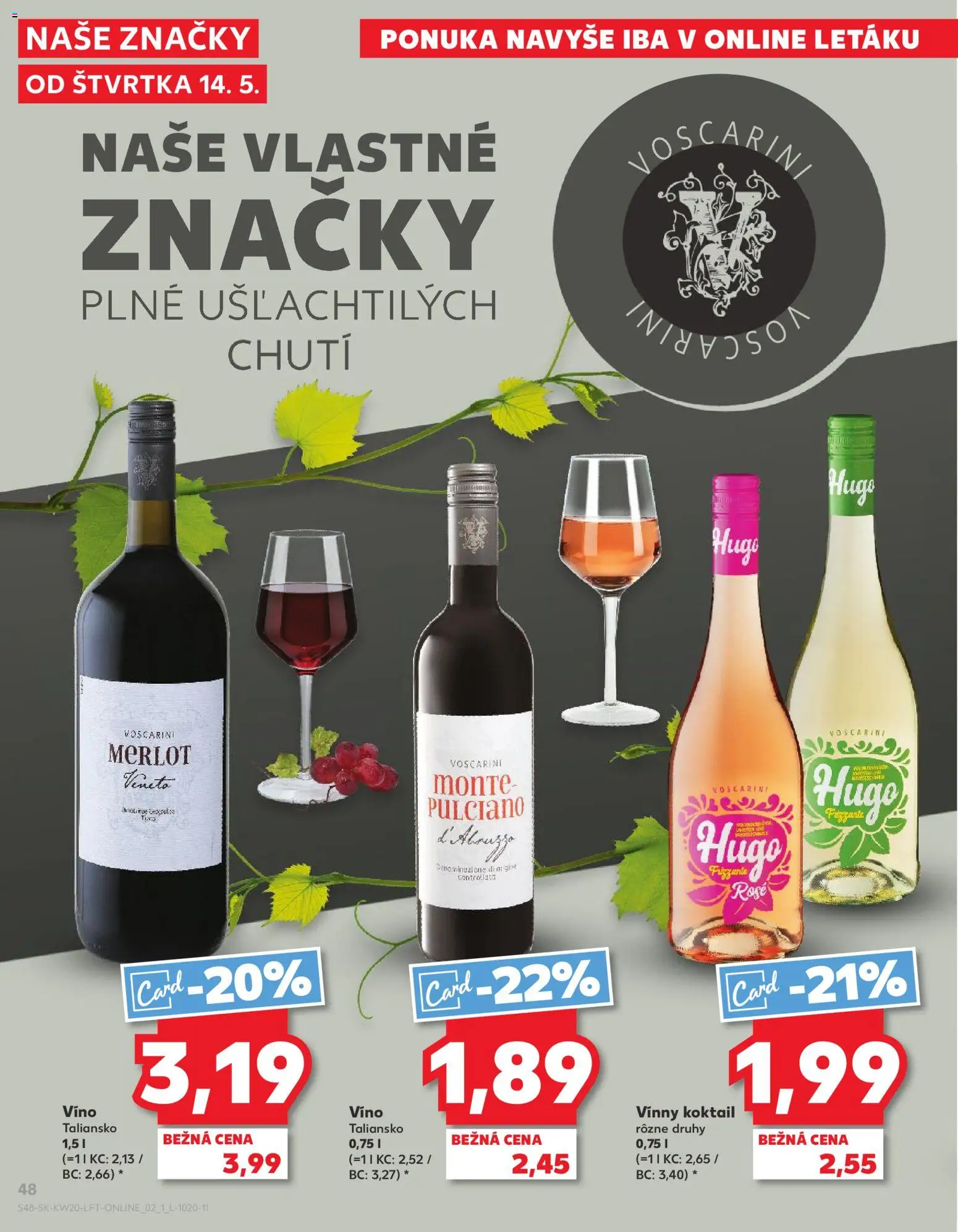 Nové Kaufland akcie – leták je platný od 14.05.2026 | Strana: 48