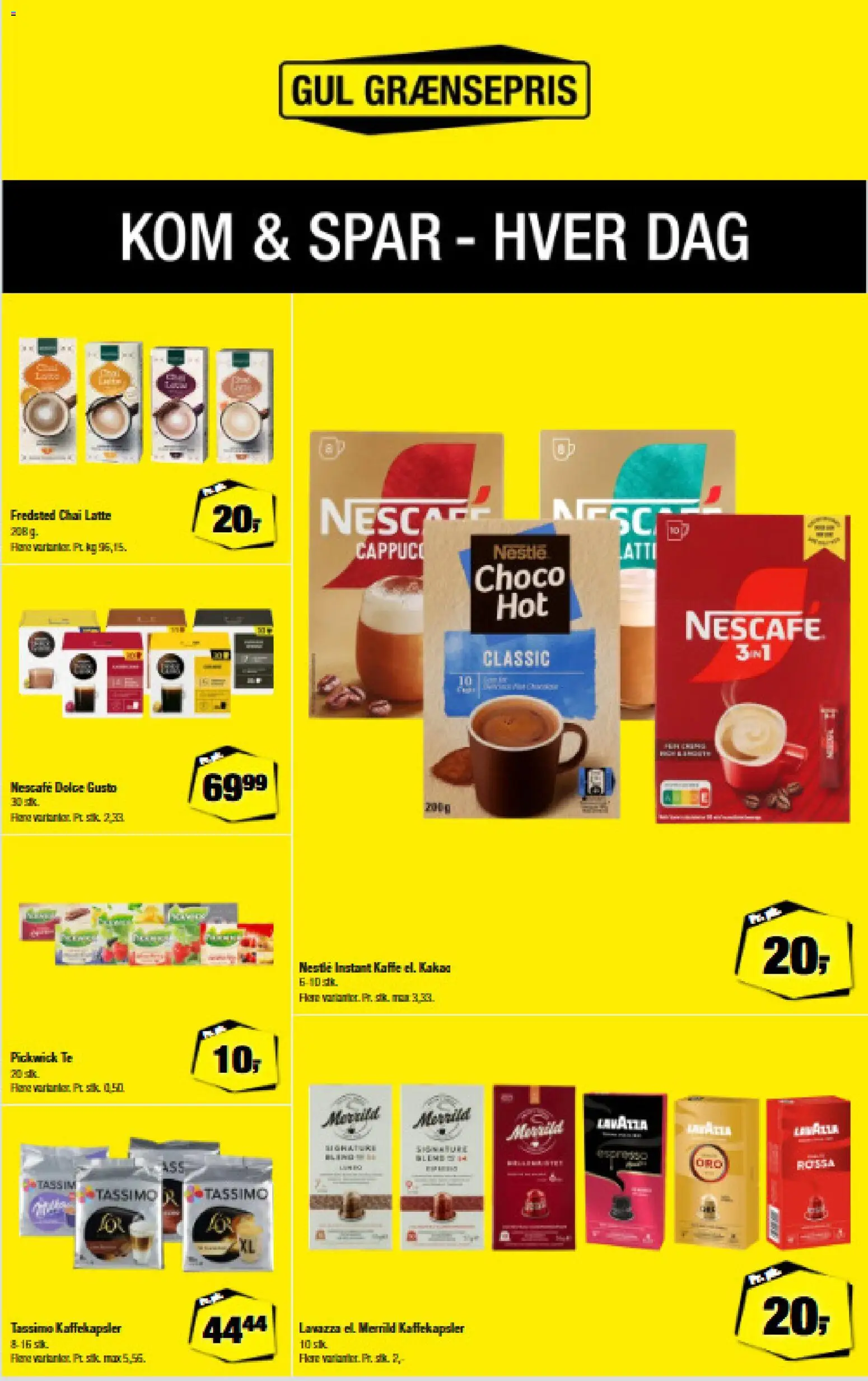 Calle tilbudsavis – gyldig fra 19/08/2026 | Side: 3 | Produkter: Kaffe, Te, Kakao, Instant Kaffe