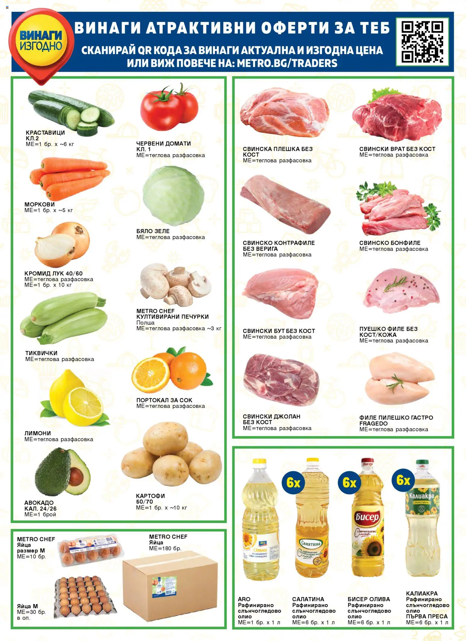 {H1} | Страница: 67 | Продукти: Олио, Свинско, Пуешко, Моркови