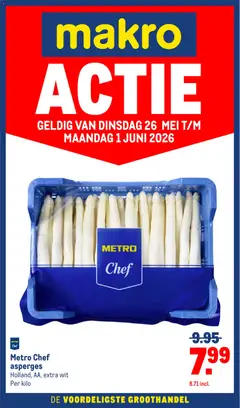 Makro folder - Versdeals - Voorbeeld van een folder van Makro, geldig van 26.05.2026
