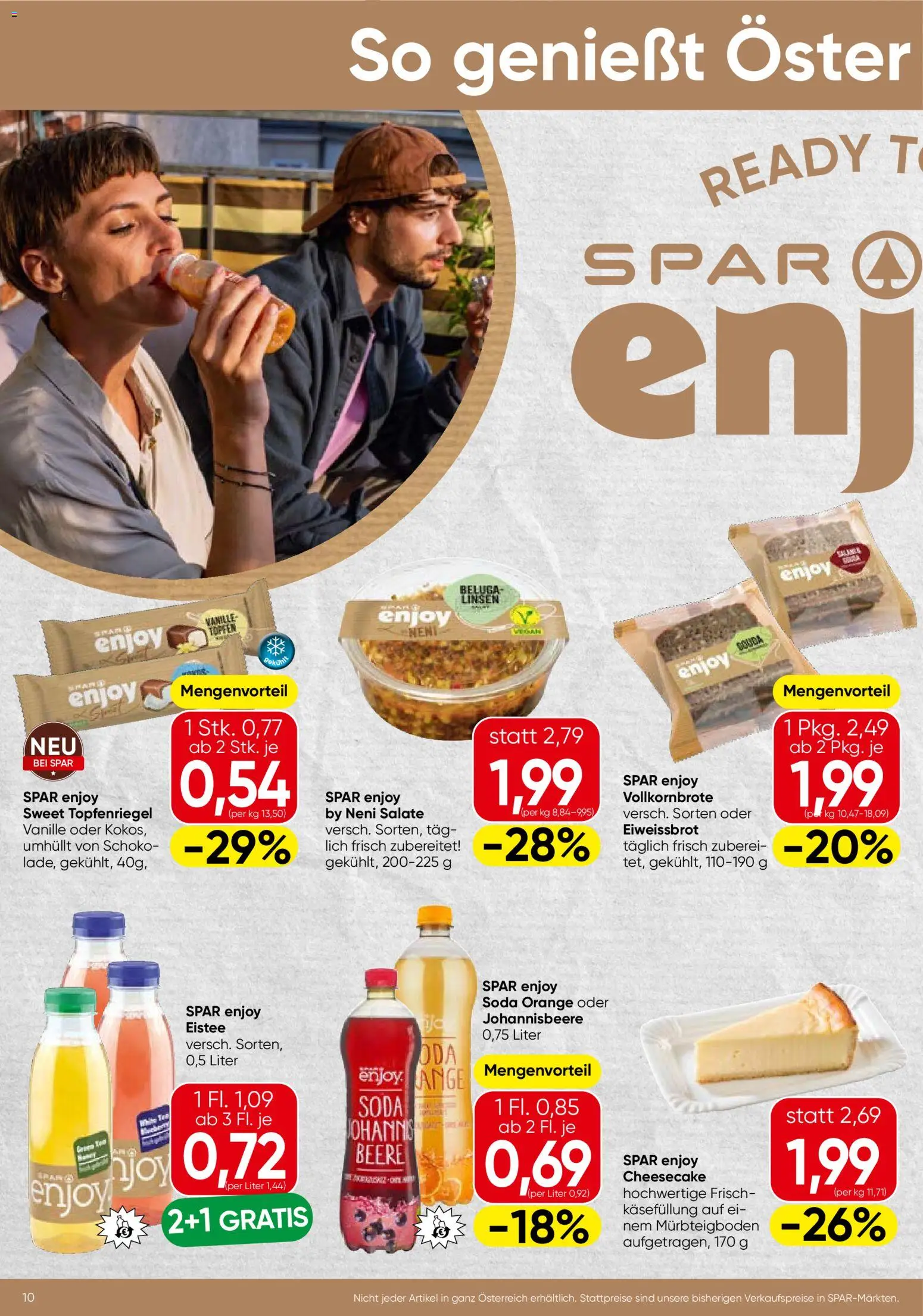 Spar - Flugblatt gültig ab 03.09.2026 | Seite: 10