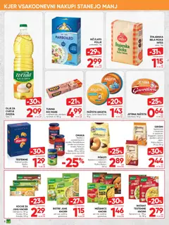 Tuš katalog akcije – veljaven od 21.10.2026 | Stran: 8 | Izdelki: Moka, Pašteta, Riz, Piskoti