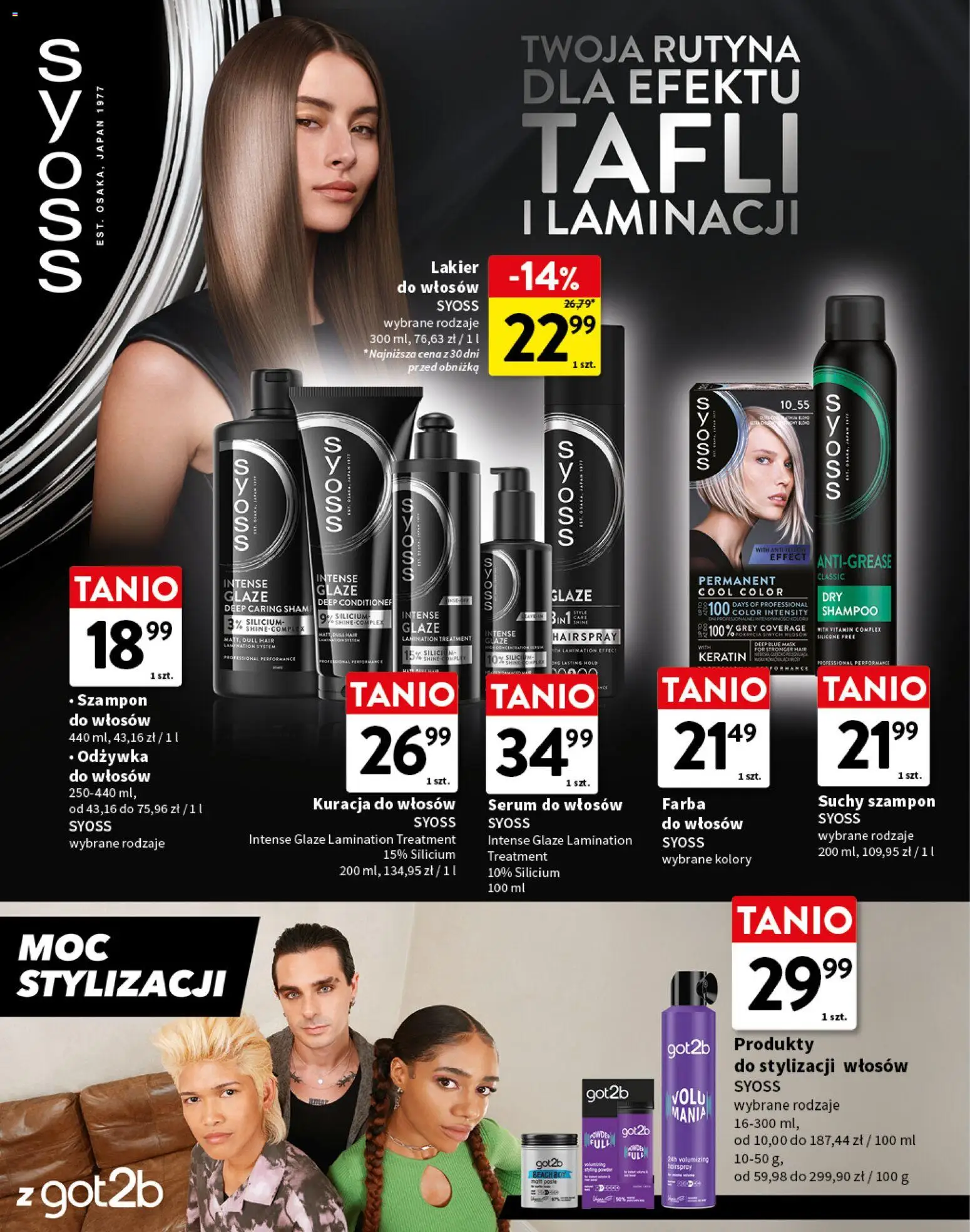 Intermarche gazetka - Pamiętamy o bliskich od 24.09.2026 | Strona: 22 | Produkty: Szampon, Odżywka, Odżywka do włosów, Suchy szampon
