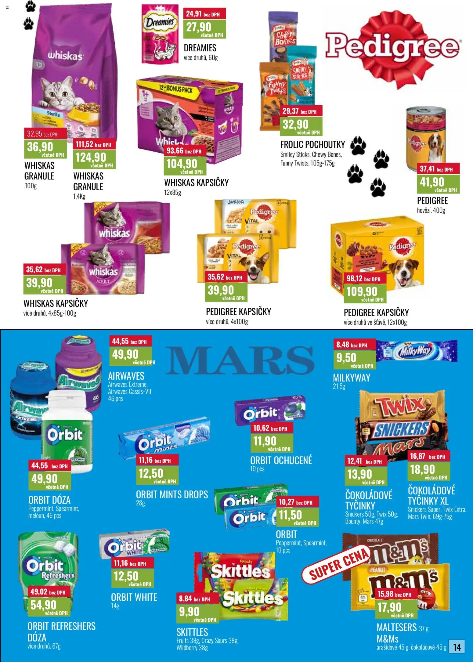 Ratio leták od 01.06.2026 | Strana: 15 | Produkty: Dóza, Whiskas, Skittles, Pedigree