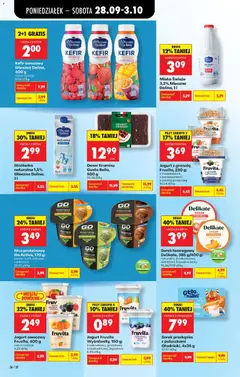 Pogląd oferty "Maślanka naturalna 1,5% Mleczna Dolina, 1 l, Maślanka naturalna 1,5% Mleczna Dolina, 1 l" - ważna od 28.09.2026 | Strona: 60 | Produkty: Maślanka, Deser Tiramisu, Mleko świeże, Fruvita