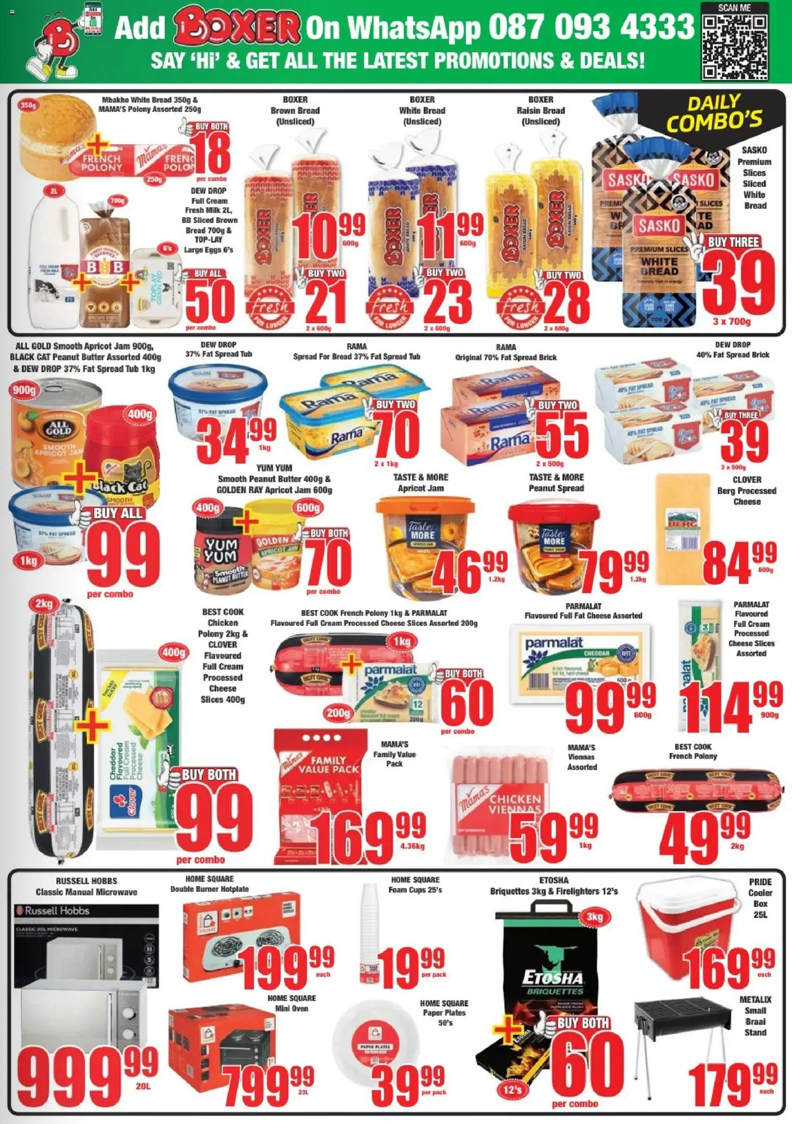 New Boxer catalogue – valid from 09.03.2026 | Page: 3 | Products: Hat, Bread, Cream, Paper