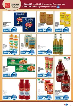Anteprima del volantino Carrefour volantino Iper Punti Sprint Payback valido a partire dal 13/10/2026 | Pagina: 9 | Prodotti: Pasta senza glutine, Rummo, Mais, Mutti salsa