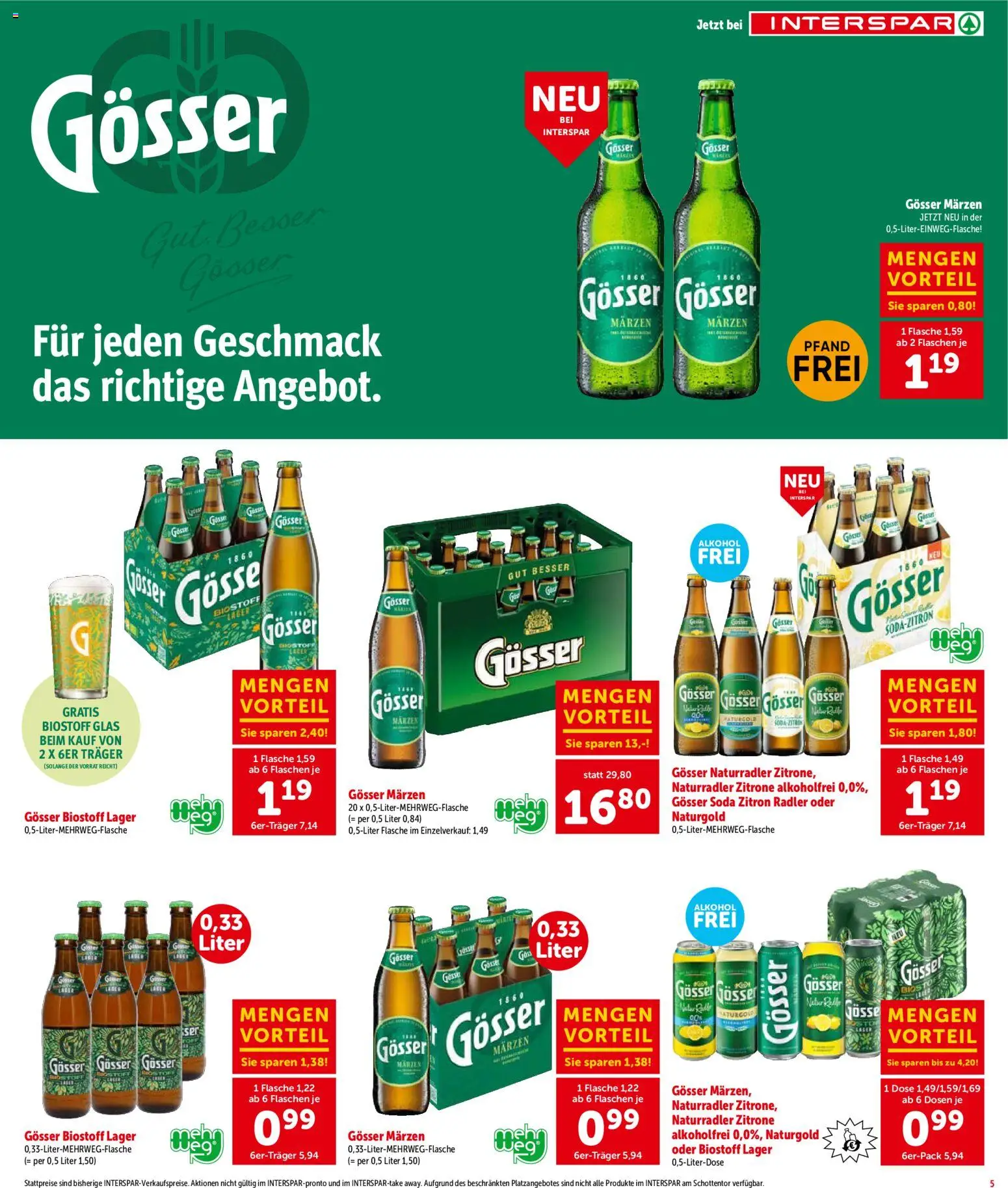 Interspar Flugblatt - Tirol gültig ab 29.05.2026 | Seite: 5 | Produkte: Zitrone