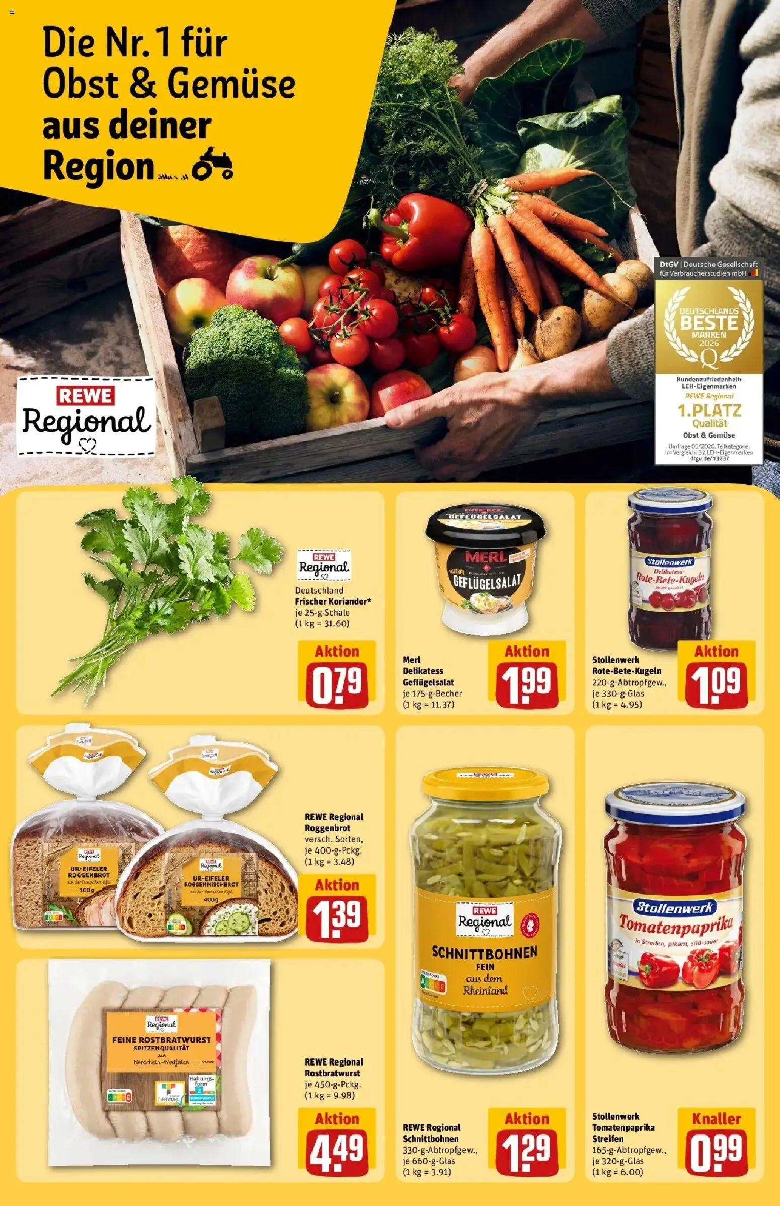 REWE Prospekt ab 07.09.2026 zum Blättern » Angebote | Seite: 24 | Produkte: Gemüse, Obst