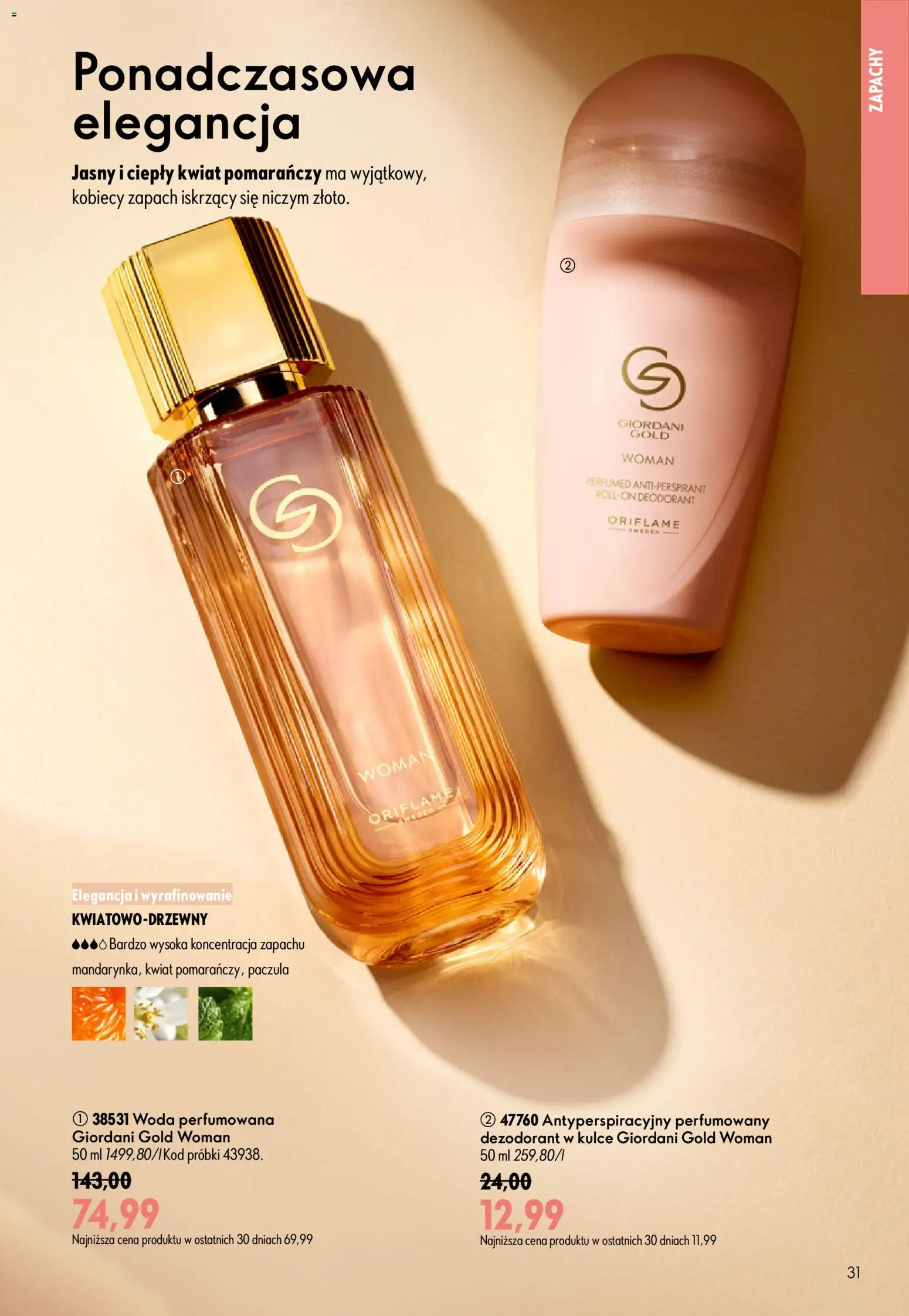 Oriflame Katalog 9 2026 od 17.06.2026 | Strona: 31 | Produkty: Zapach, Dezodorant, Woda