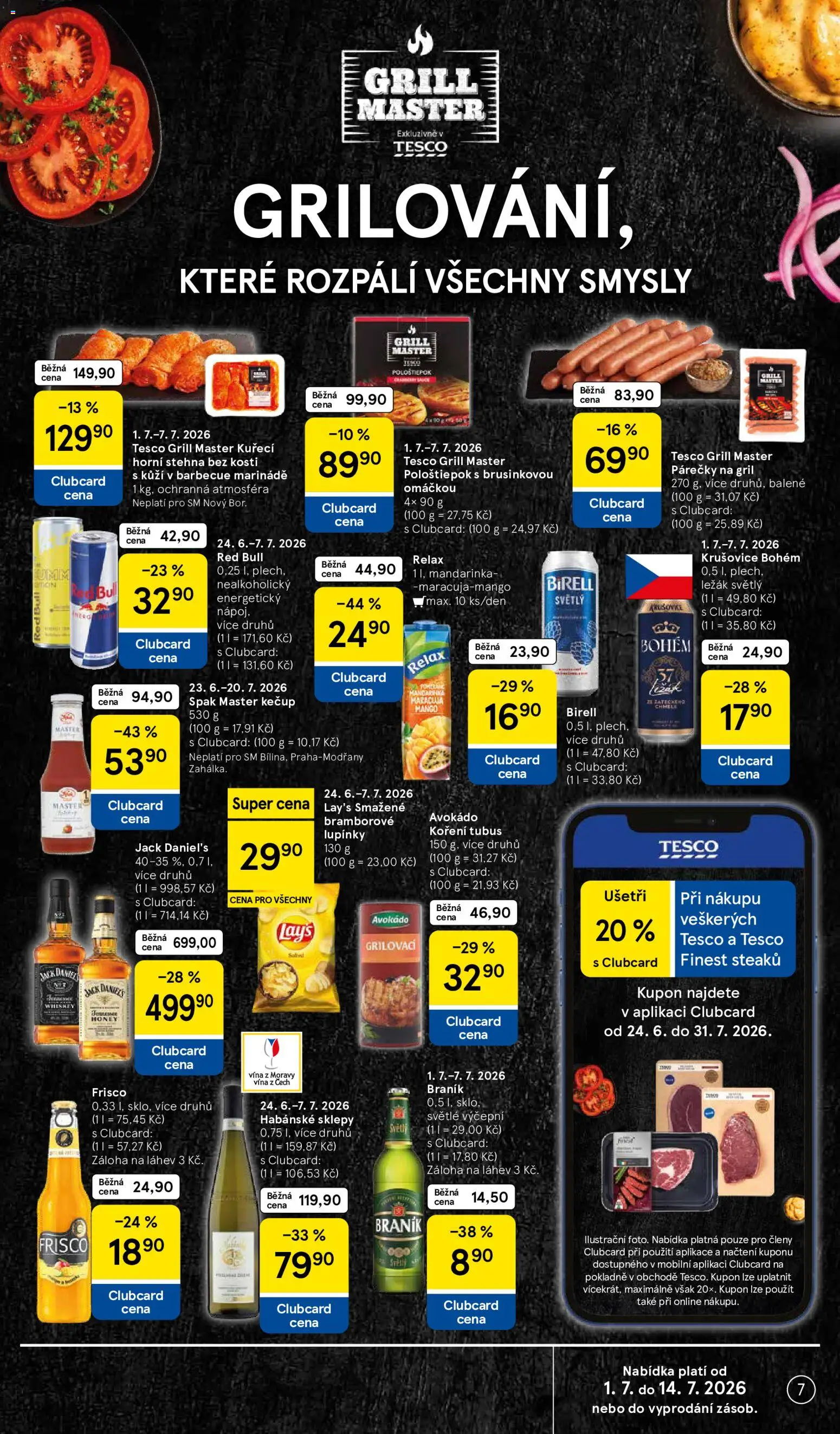 Tesco leták - Supermarket od 01.07.2026 | Strana: 7