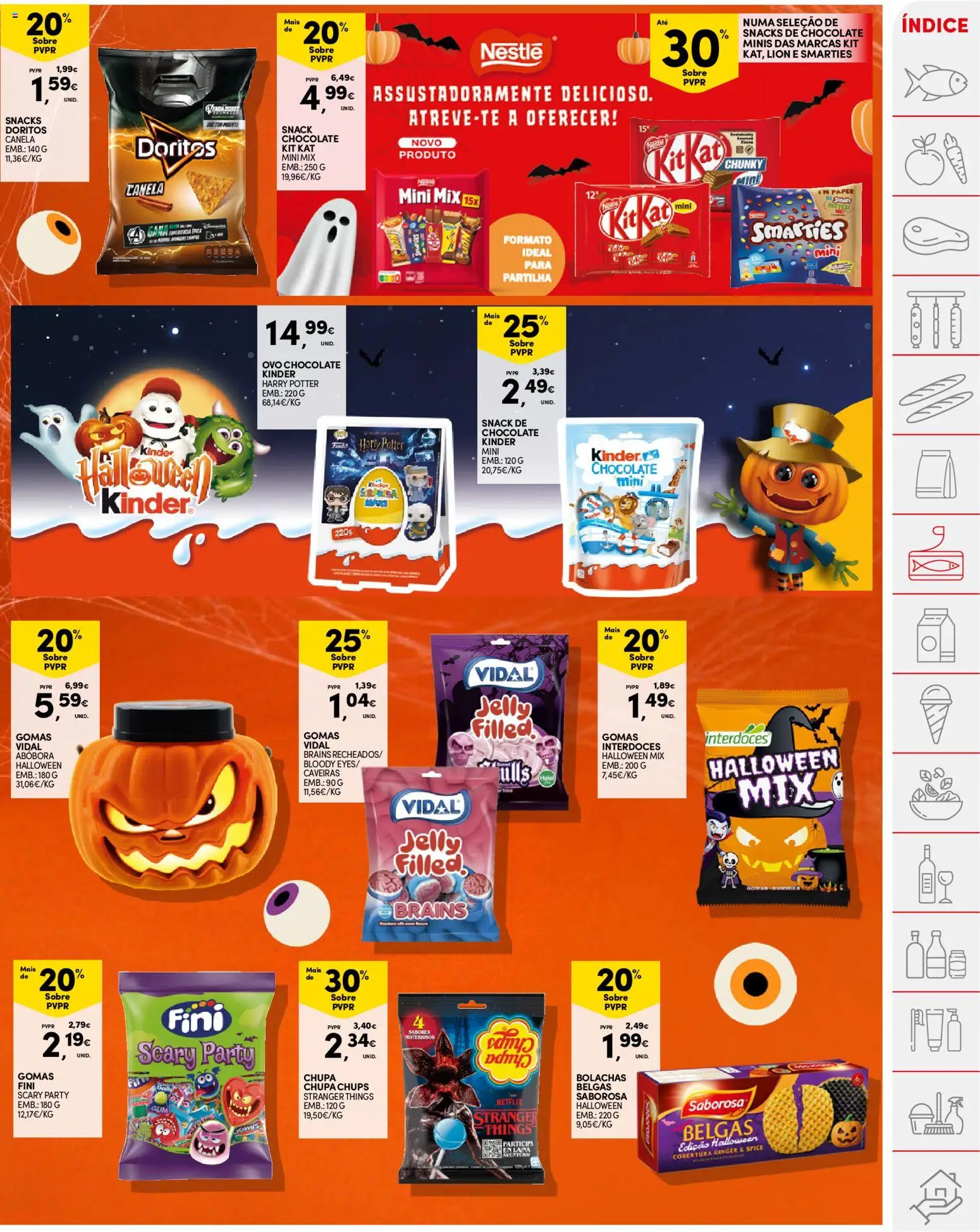 Continente folheto │ válido de 20/10/2026 | Página: 31 | Produtos: Canela, Nestlé, Abóbora, Gomas