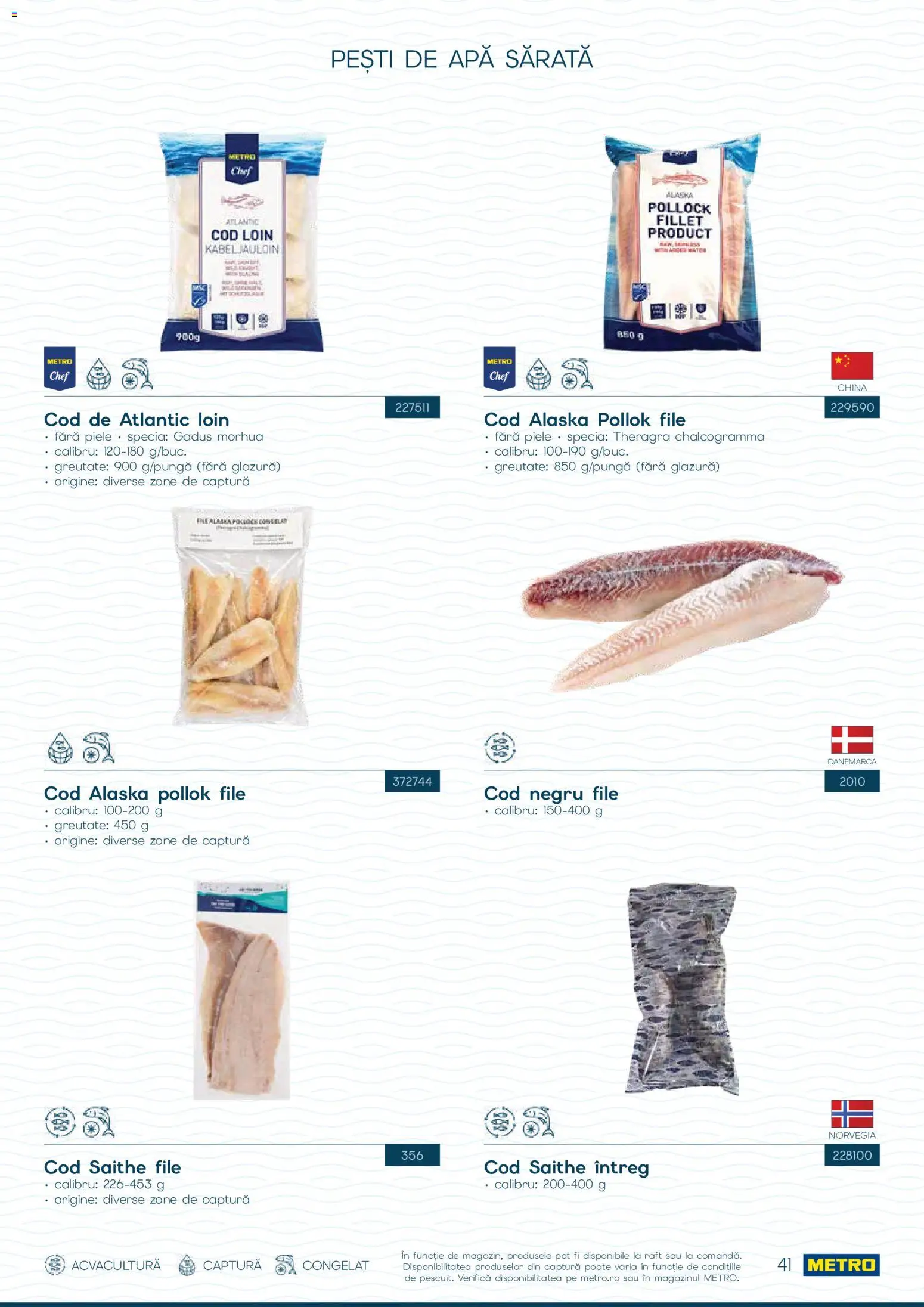 Noul catalog Metro – valabil de la 01.10.2026 | Pagină: 41 | Produse: Raft, Apă
