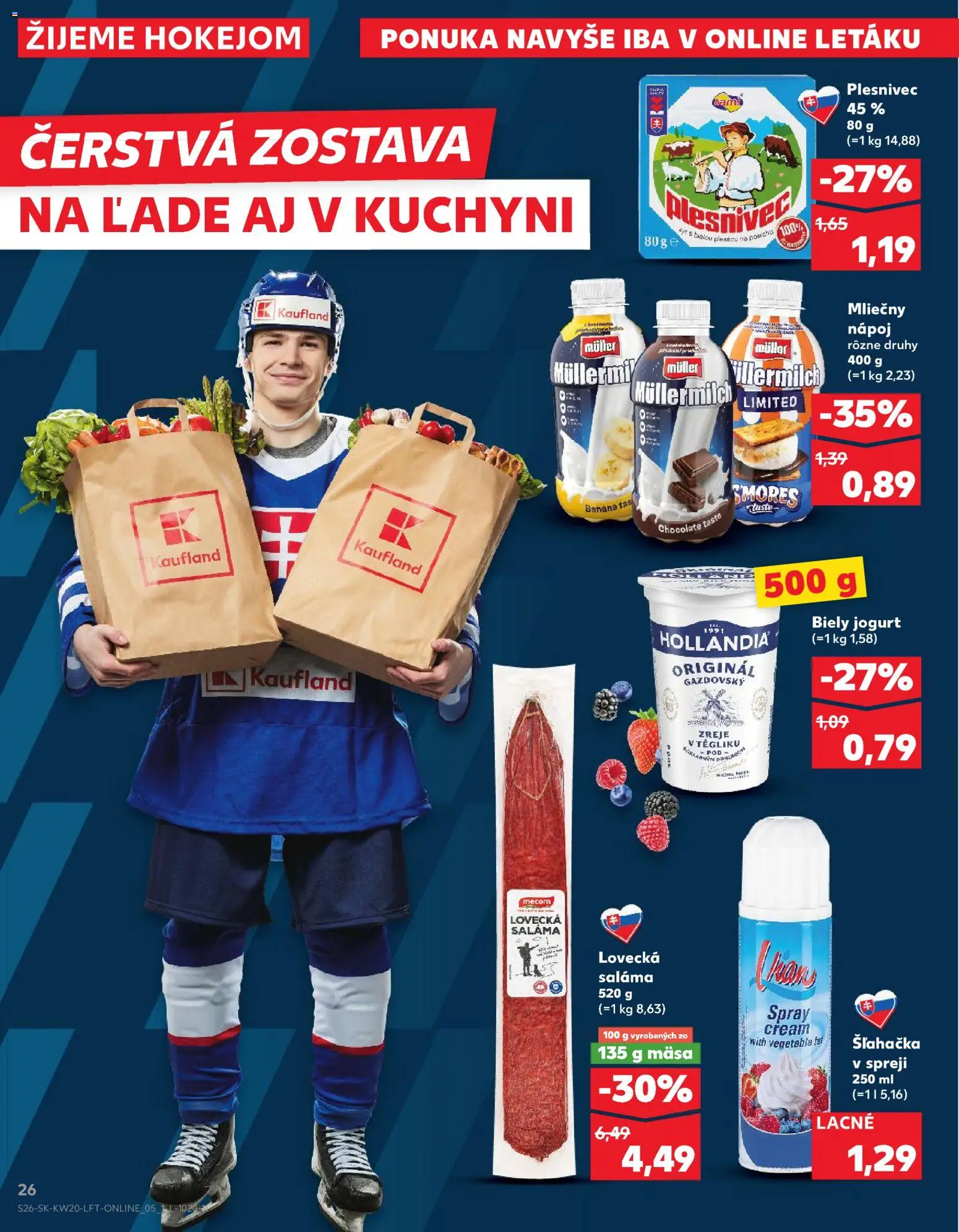 Nové Kaufland akcie – leták je platný od 14.05.2026 | Strana: 26