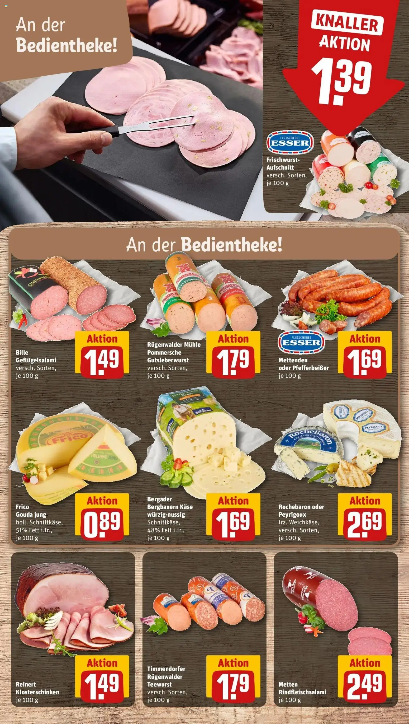 REWE Prospekt ab 21.09.2026 zum Blättern » Angebote | Seite: 15 | Produkte: Mühle, Käse, Gouda, Äpfel