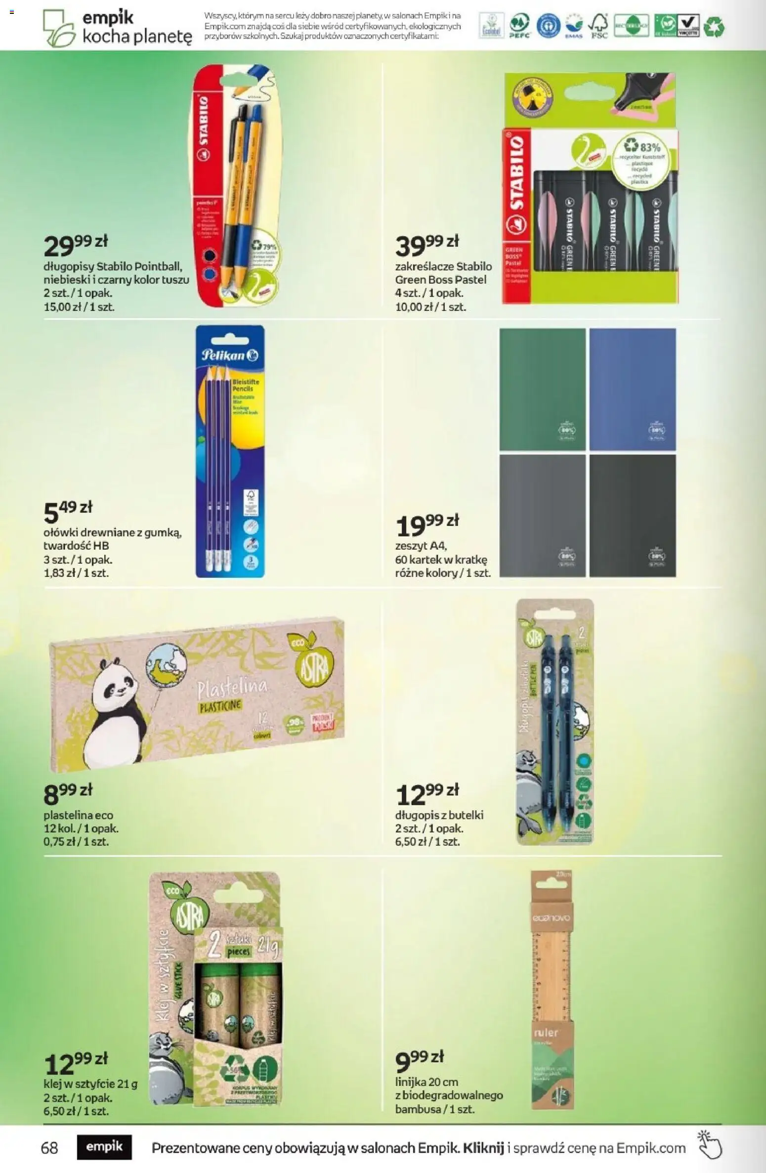 Empik promocje od 29.07.2026 | Strona: 68 | Produkty: Zeszyt