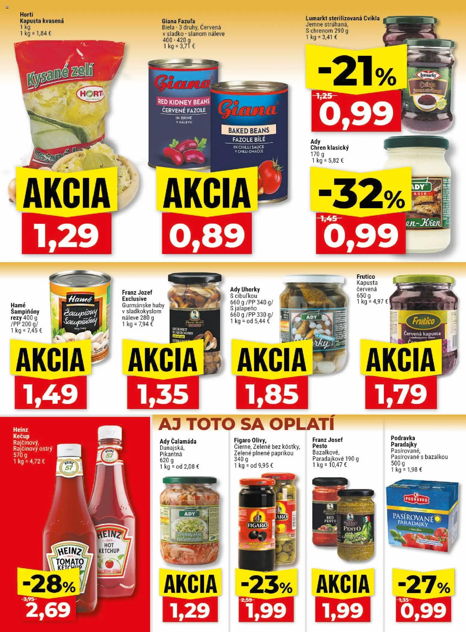 Nové Klas akcie – leták je platný od 18.05.2026 | Strana: 15 | Produkty: Kapusta, Chilli, Fazuľa, Cvikla