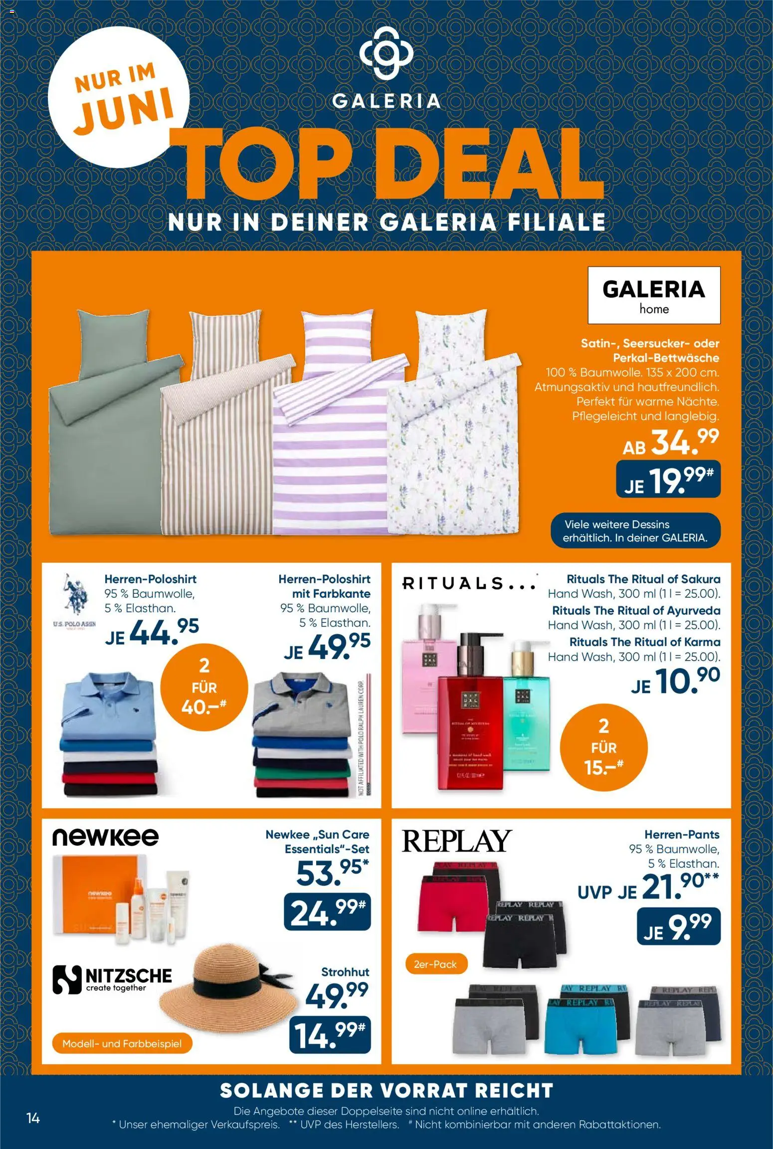 Galeria Karstadt Kaufhof Prospekt – gültig ab 10.06.2026 | Seite: 14 | Produkte: Top