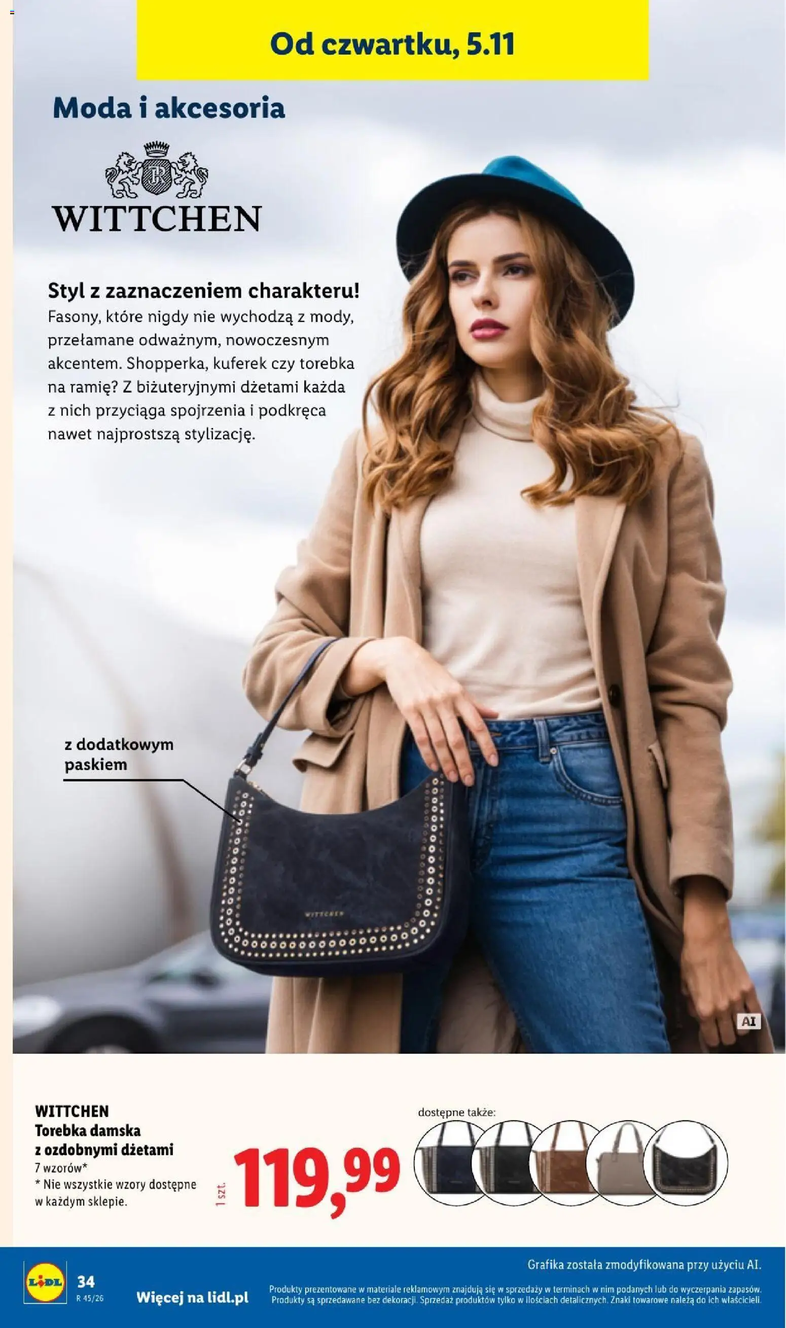 Lidl Katalog od 02.11.2026 | Strona: 40 | Produkty: Torebka