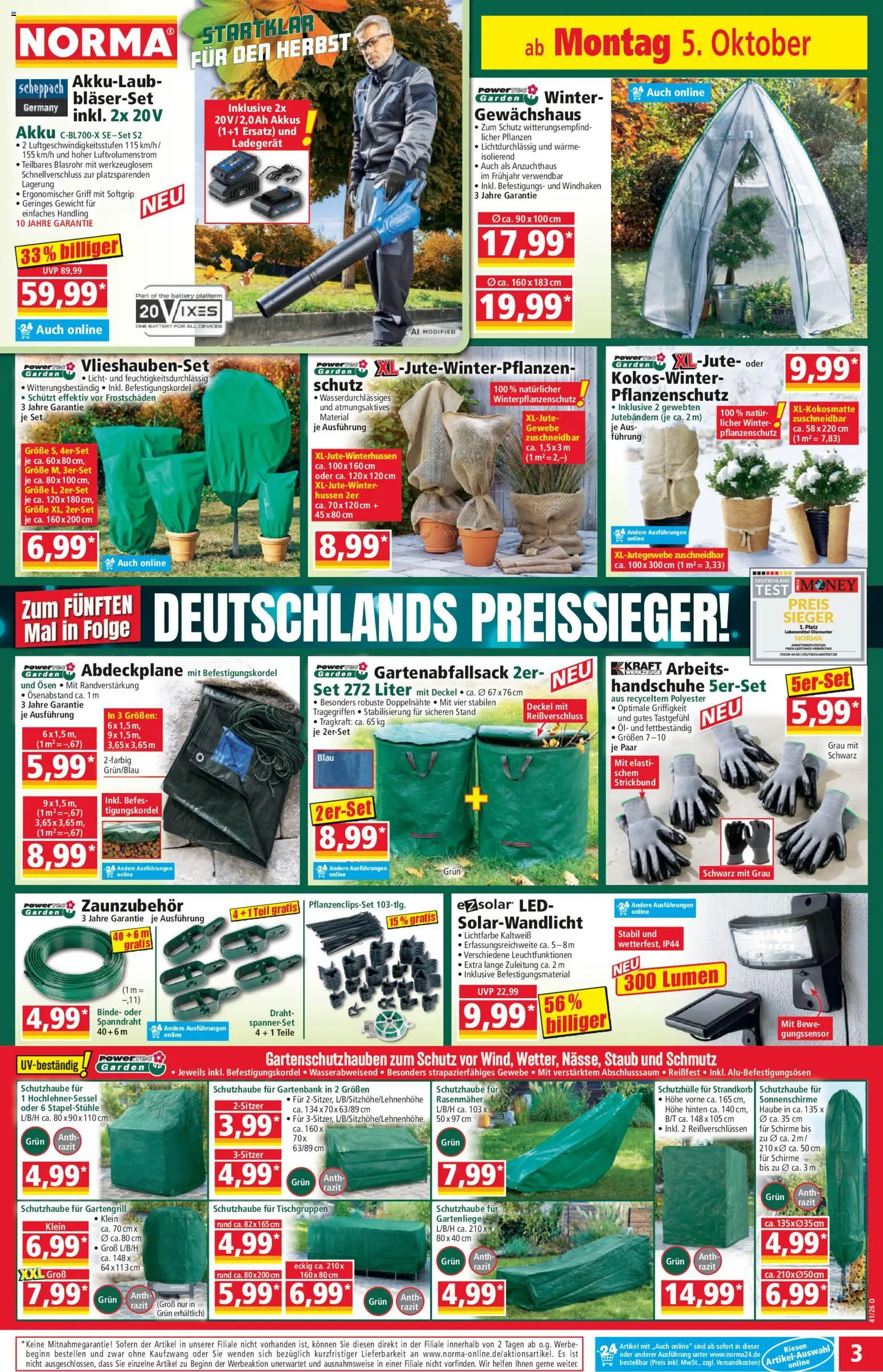 Norma Prospekt – gültig ab 05.10.2026 | Seite: 3