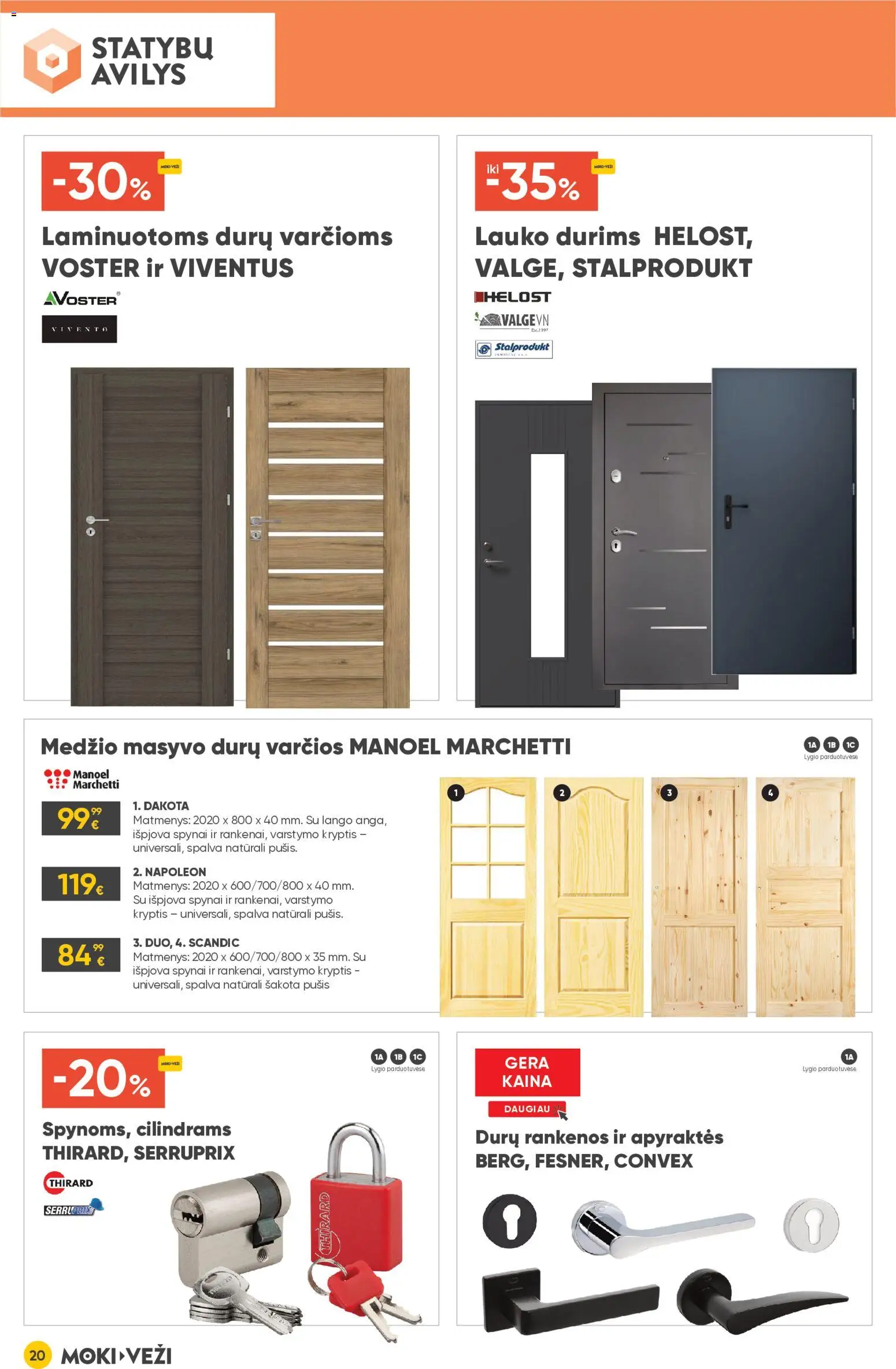 MOKI VEŽI akcijos nuo 05.03.2026 | Puslapis: 20