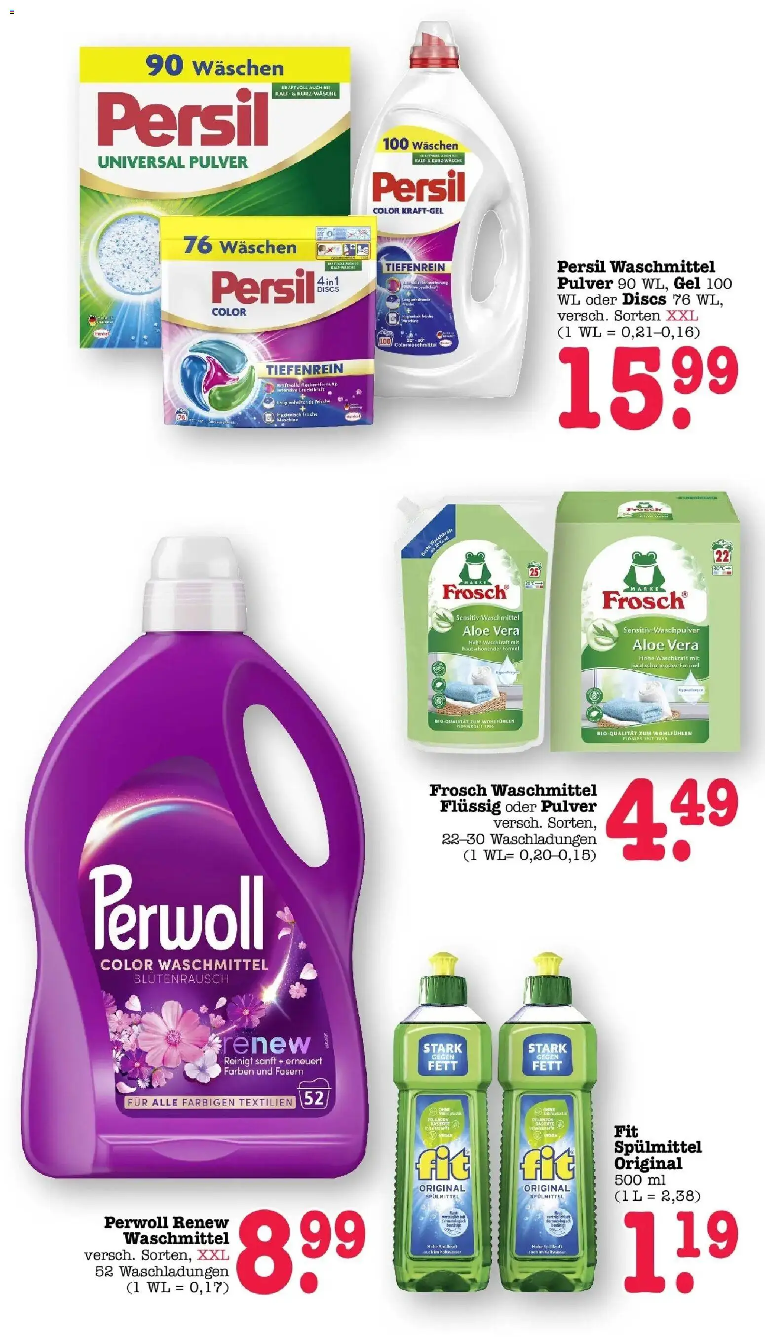 E center - E center: Wochenangebote – gültig ab 28.06.2026 | Seite: 53 | Produkte: Perwoll, Waschpulver, Waschmittel, Persil