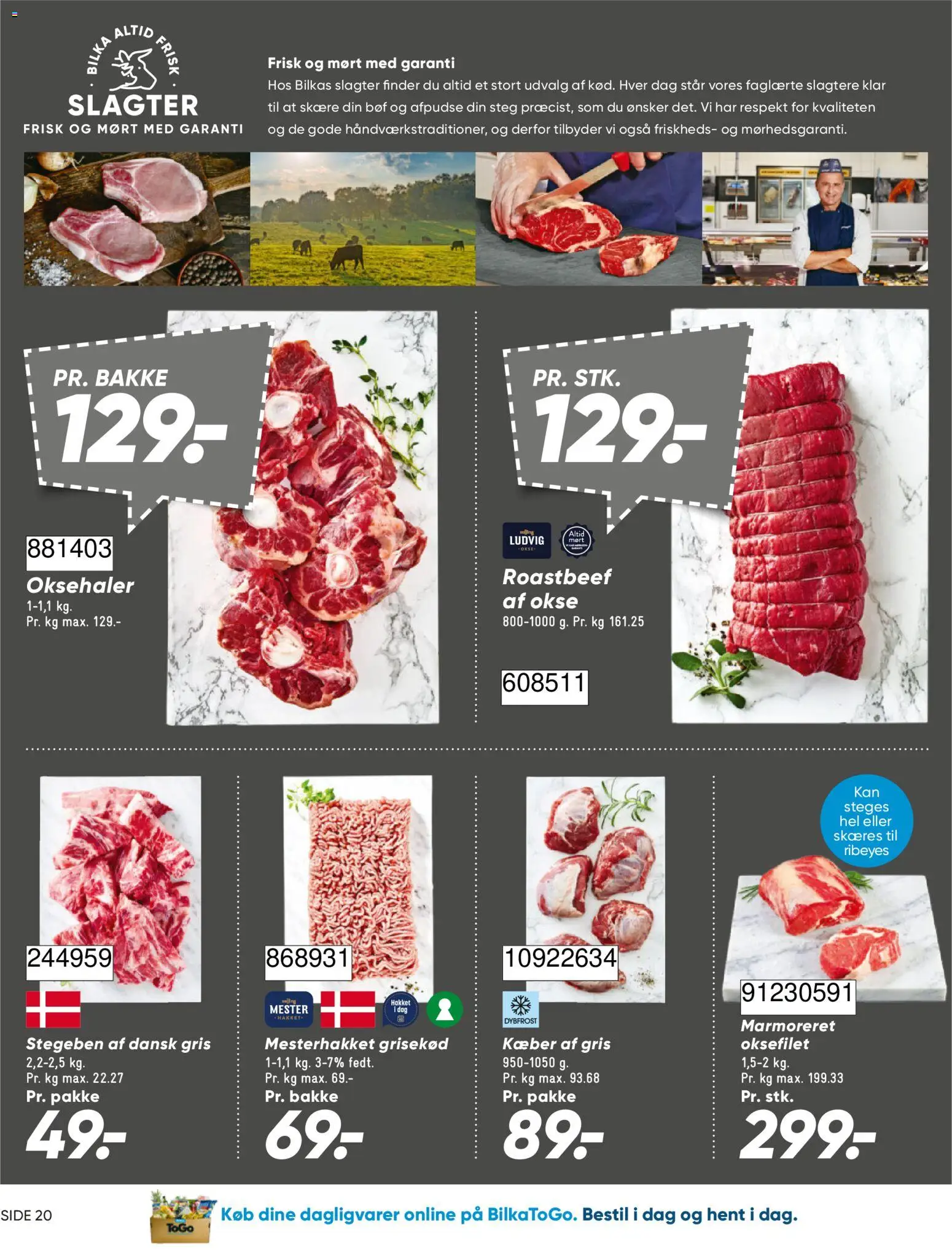 Bilka tilbudsavis – gyldig fra 02/10/2026 | Side: 28 | Produkter: Dagligvarer, Roastbeef, Søm