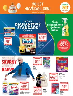 Náhled letáku Globus leták - Pomáháme 30 let od 09.09.2026 | Strana: 23 | Produkty: Blok, Kapsle do myčky, Perwoll, Sůl