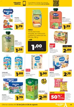 Vista previa Alimerka folleto Asturias válido desde el 23/07/2026 | Página: 29 | Productos: Pijama, Manzana, Arándanos, Carne