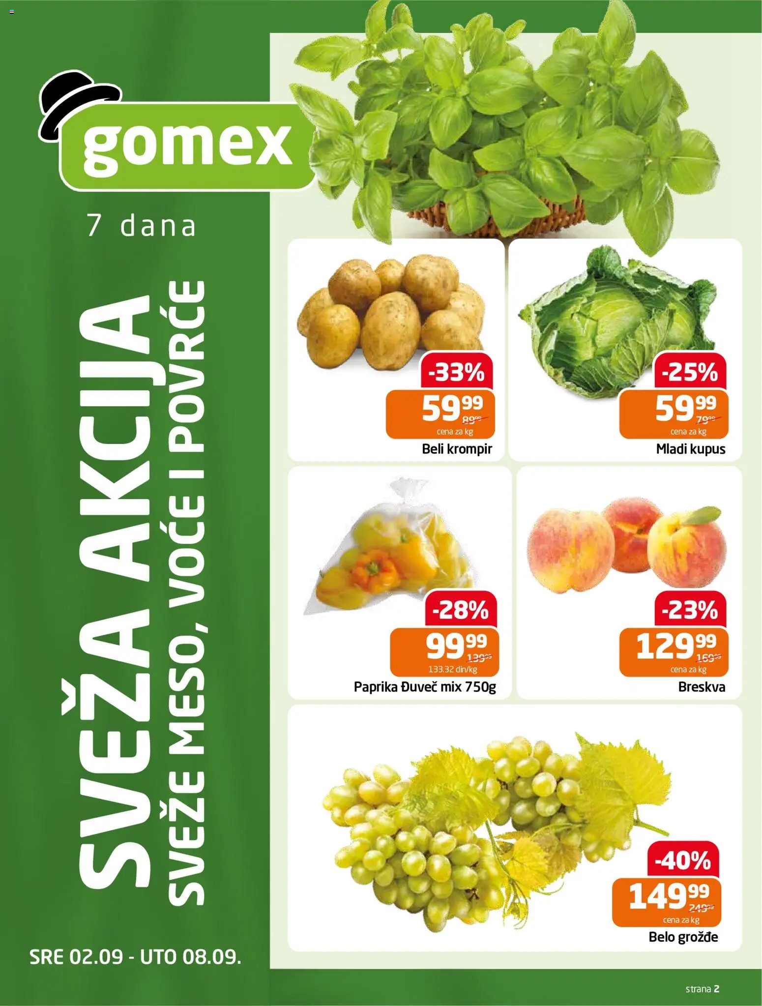 Gomex katalog - važi od 02.09.2026 | Strana: 2