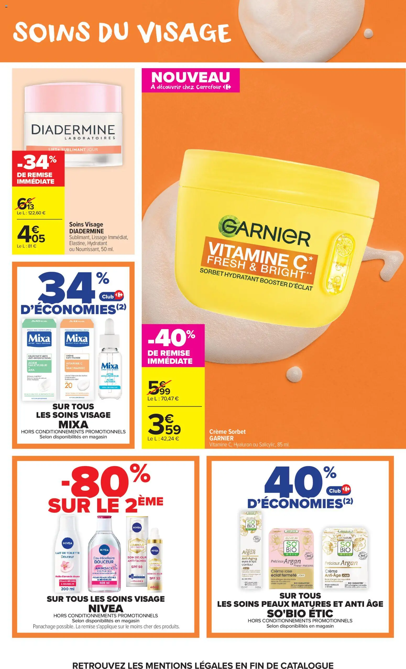 {H1} | Page: 6 | Produits: Eau micellaire, Lait, Huile, Gelée