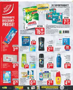 Elli Markt Prospekt ab 01.06.2026 gültig | Seite: 14 | Produkte: Kocher, Ariel, Duschgel, Waschmittel