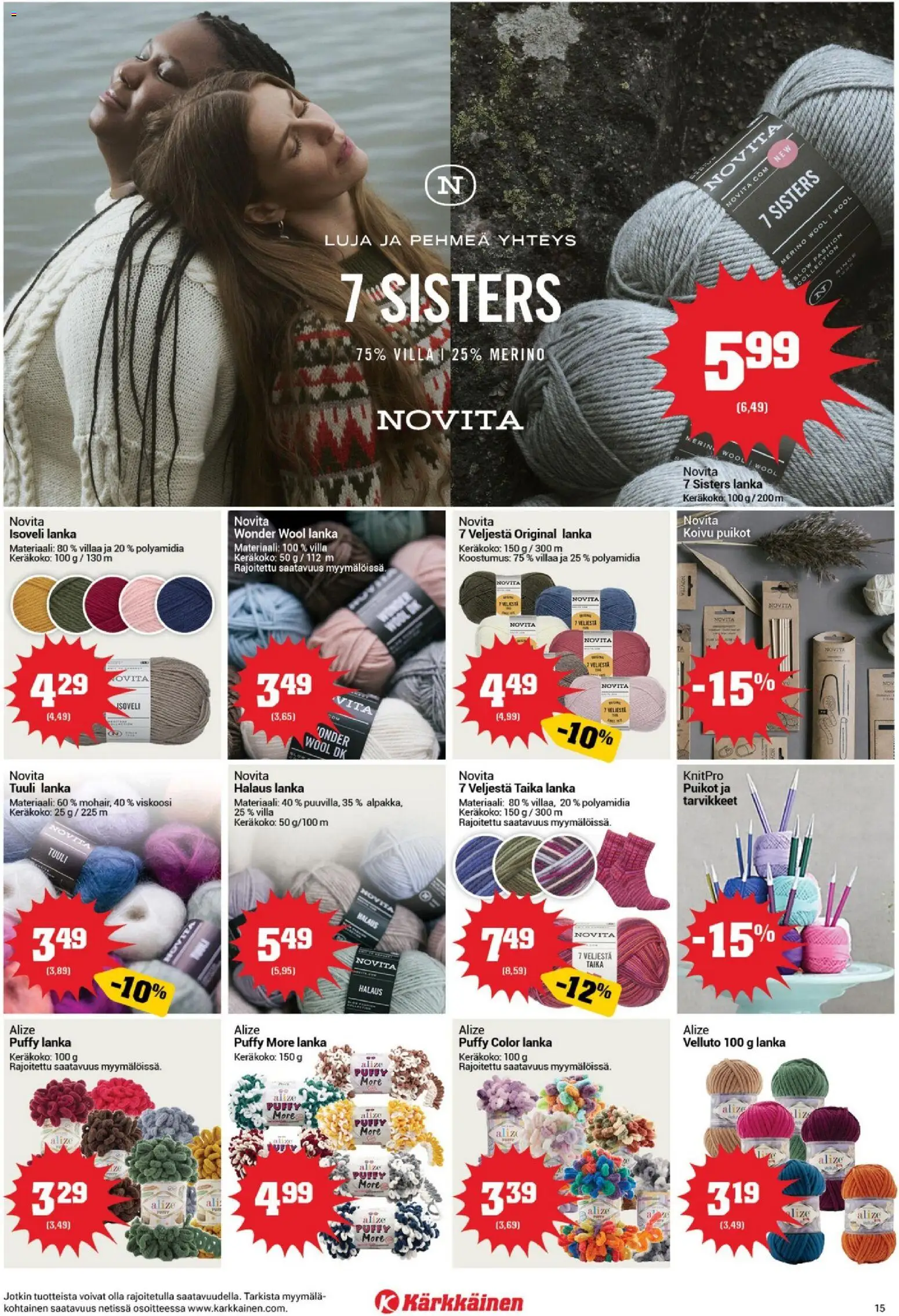 Kärkkäinen tarjoukset – voimassa 13/10/2026 alkaen | Sivu: 15