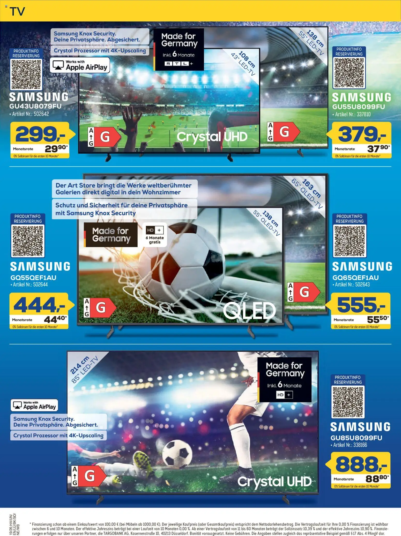 Euronics Prospekt Berlet – gültig ab 30.04.2026 | Seite: 6 | Produkte: Samsung, Apple