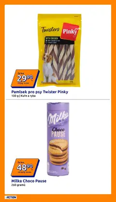 Náhled letáku Action aktuální leták od 07.10.2026 | Strana: 12 | Produkty: Milka, Ryba, Kuře