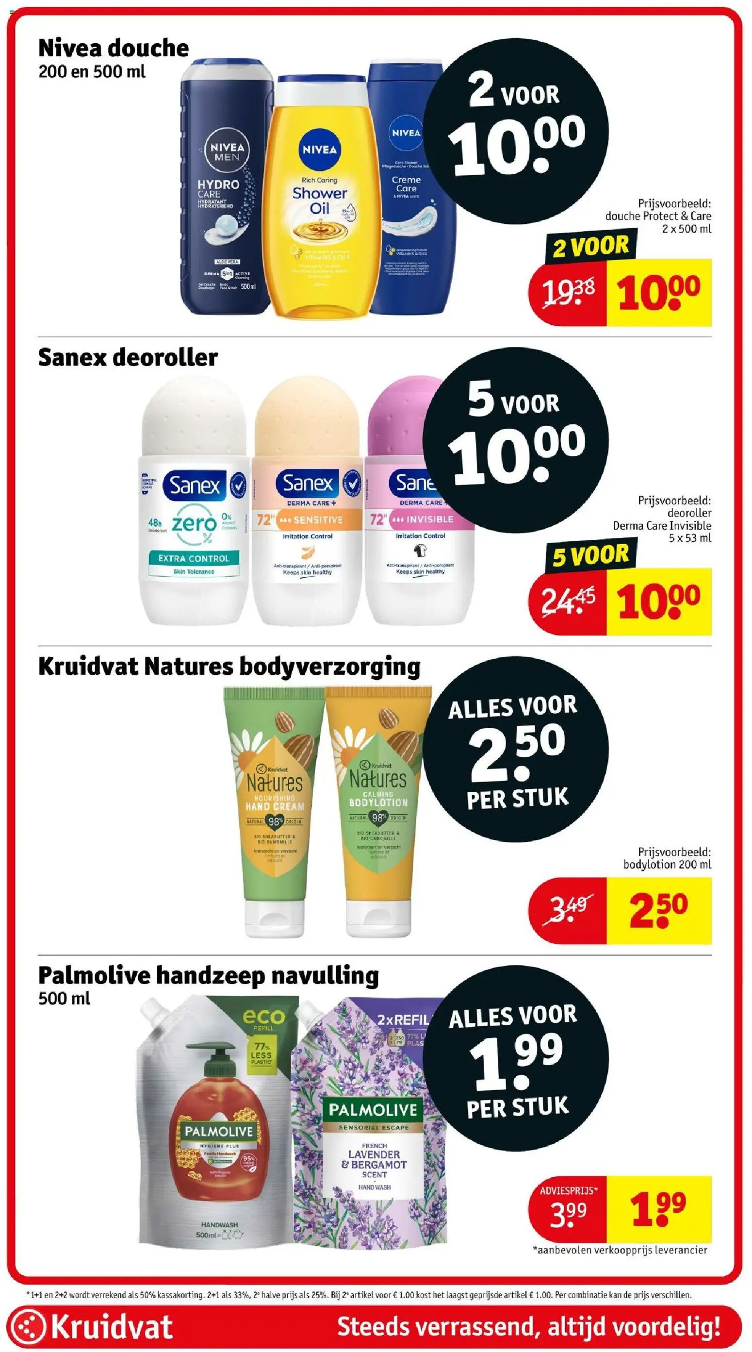 {H1} | Pagina: 57 | Producten: Deodorant, Kan, Bodylotion, Douchegel