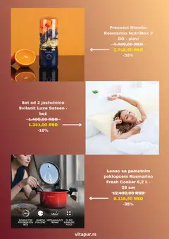 Vitapur katalog - pregled Vitapur kataloga - važi od 03.08.2026 | Strana: 4 | Proizvode: Poklopac, Blender
