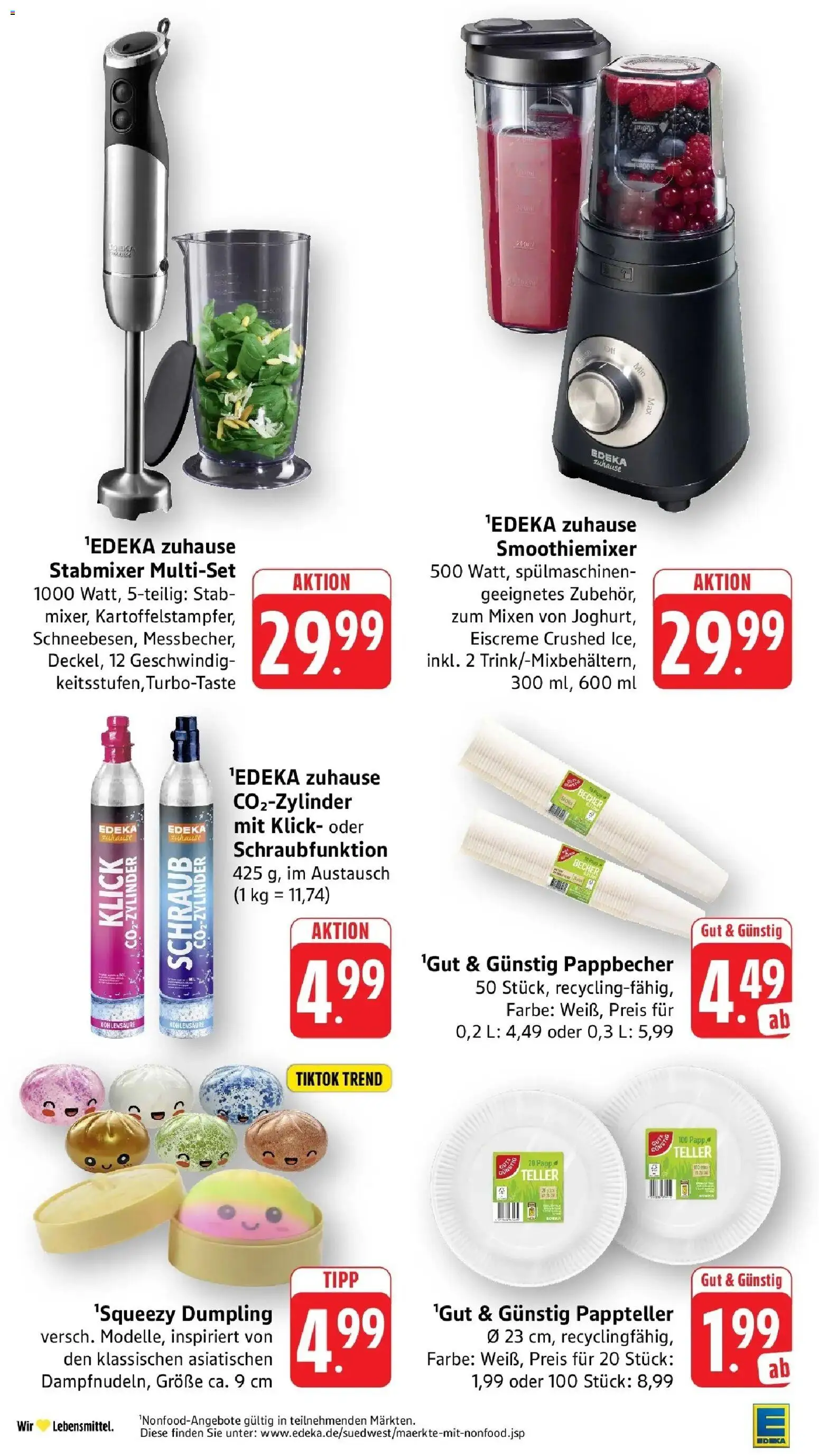 Edeka prospekt Heppenheim – gültig ab 13.07.2026 | Seite: 36 | Produkte: Eiscreme, Stabmixer