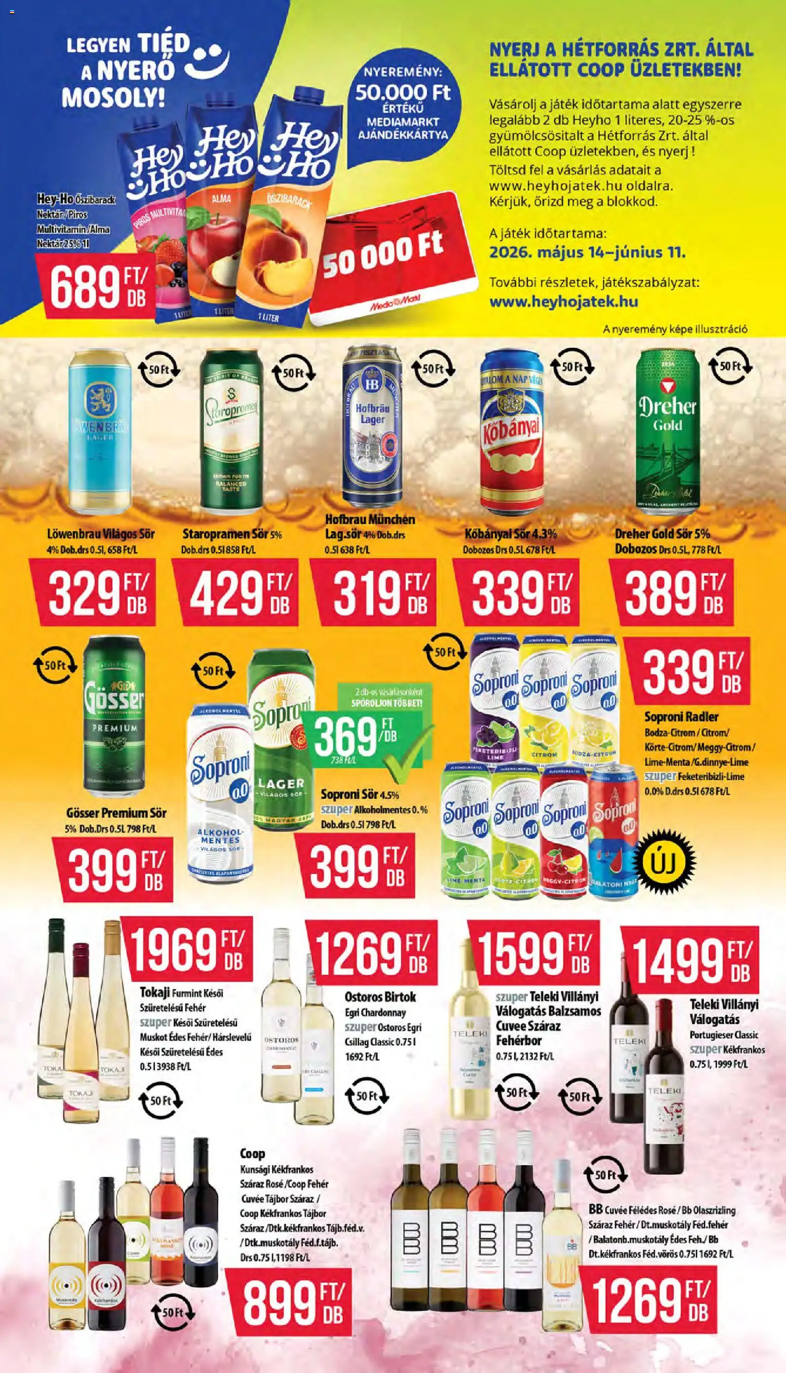 COOP akciós ujság - amely érvényes a következő dátumtól: 14.05.2026 | Oldal: 10