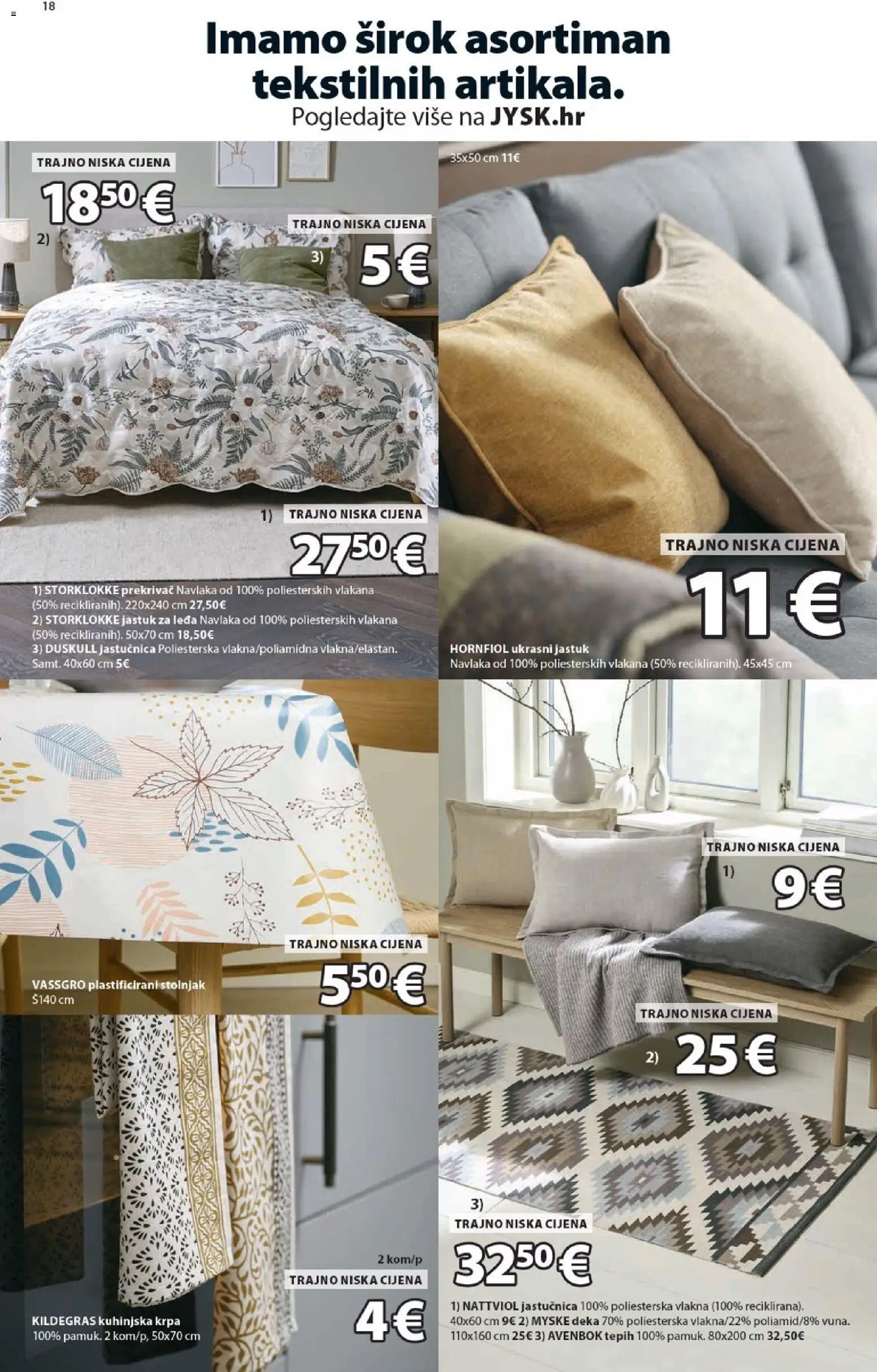 JYSK katalog | vrijedi od 02.09.2026 | Stranica: 18