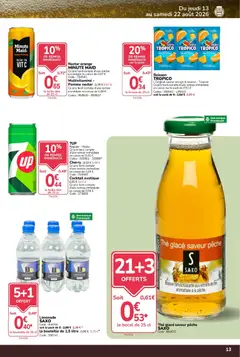 Promocash - Prévisualisation de Promocash catalogue valide à partir de 13/08/2026 | Page: 13 | Produits: Citron, Limonade, Bouteille, Ananas