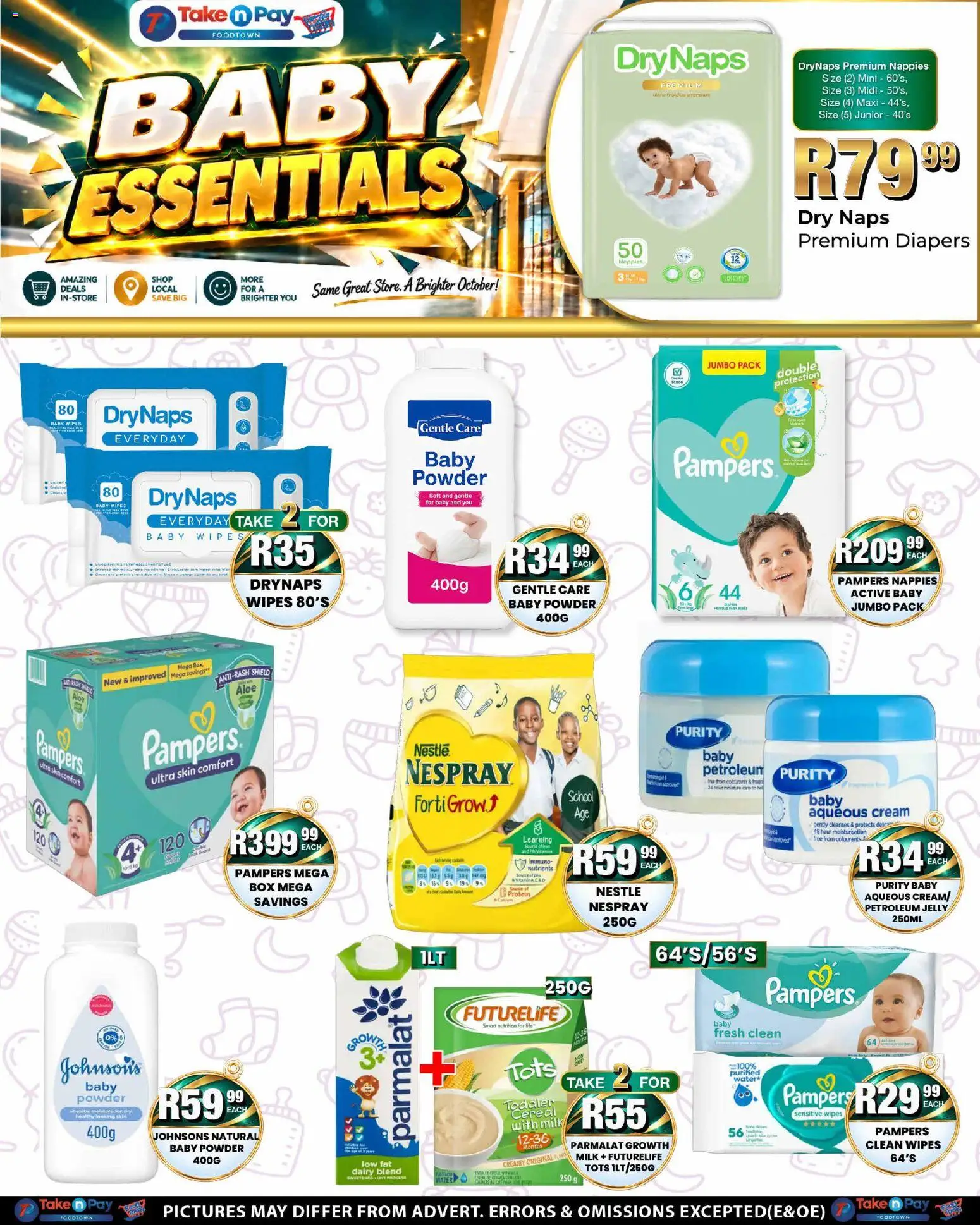 New Take n Pay catalogue – valid from 05/10/2026 | Page: 27 | Products: Protein, Box, Cream, Nappies