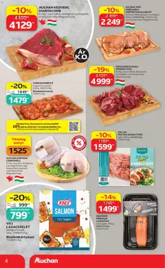 Auchan akciós újság - amely érvényes a következő dátumtól: 2026.07.30. | Oldal: 4