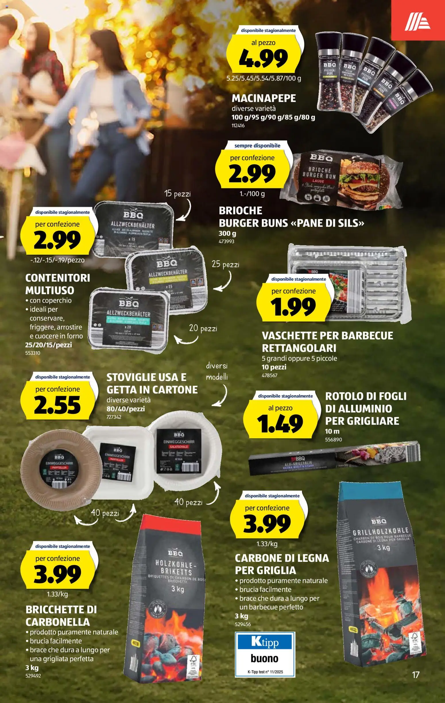 Aldi aktionen IT – gültig ab 28.05.2026 | Seite: 17 | Produkte: Pane, Burger, Burger Bun